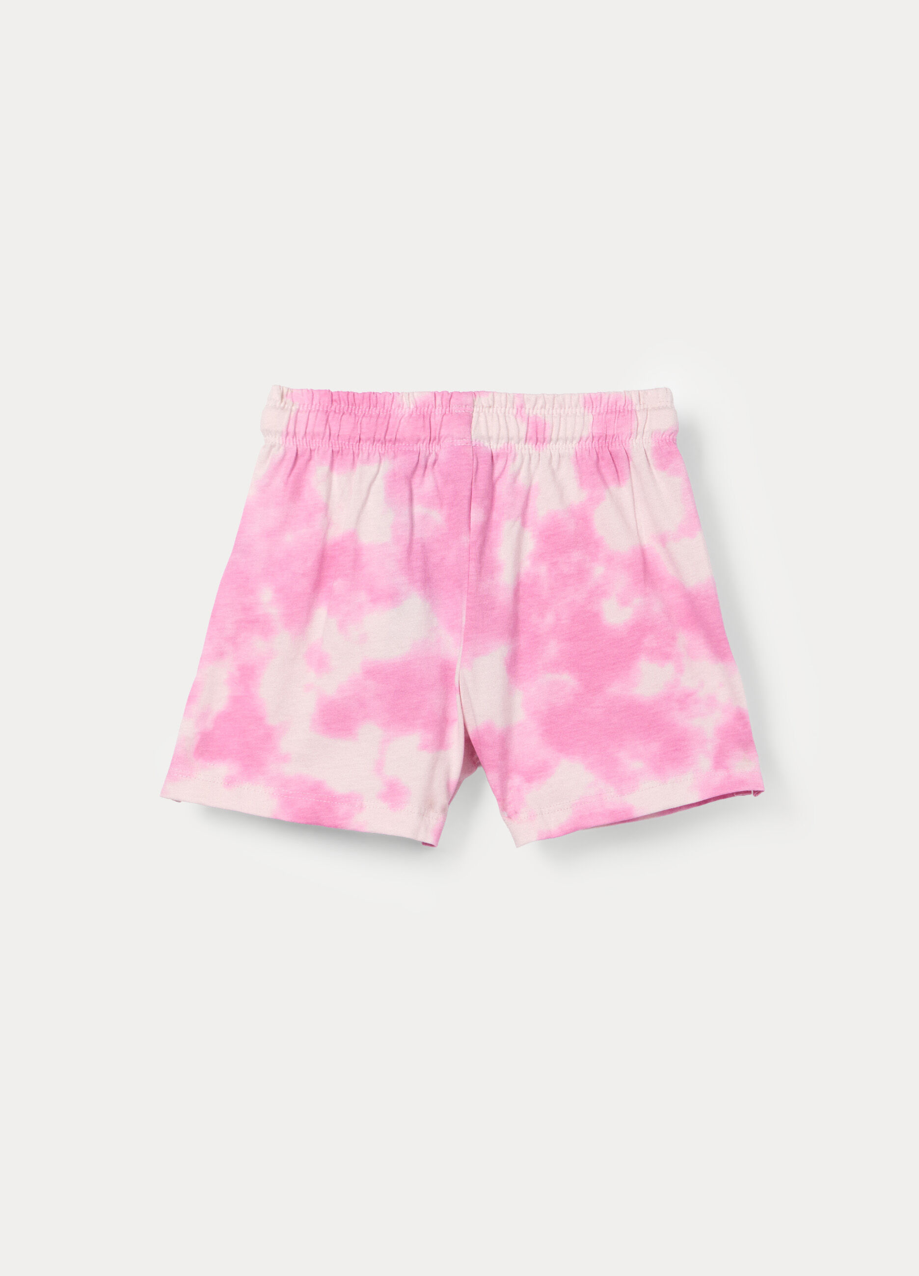 Shorts in jersey di puro cotone bambina_1