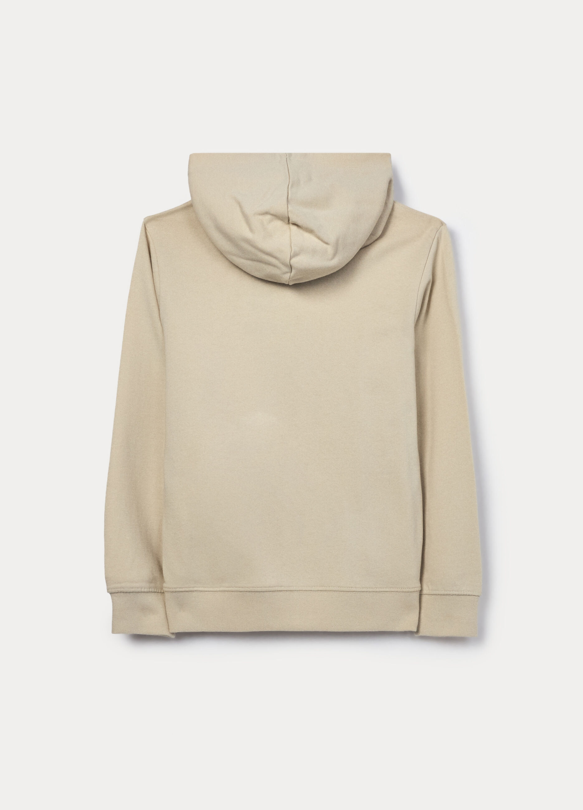 Felpa con cappuccio in french terry ragazzo_1