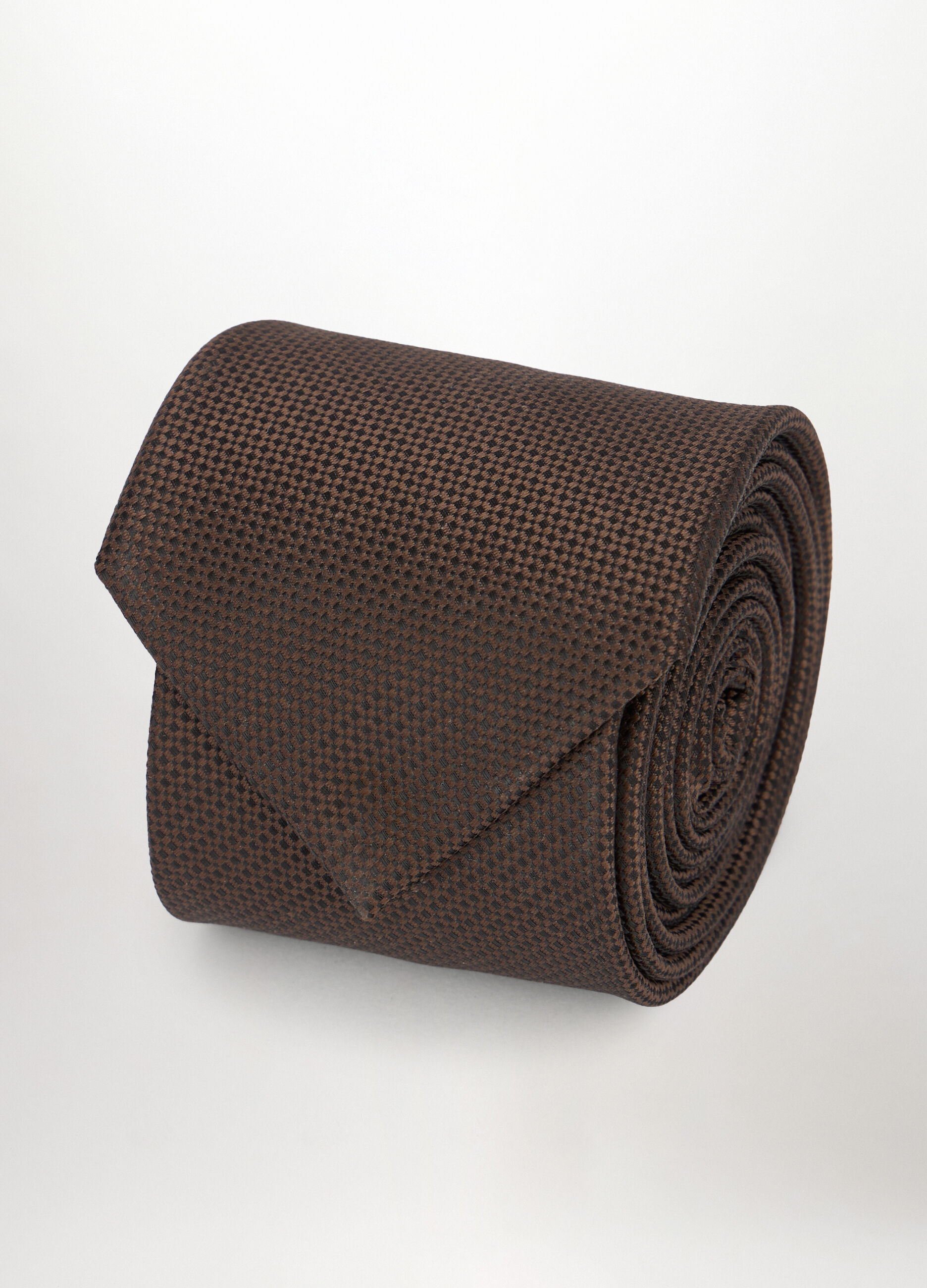 Cravatta regular con texture uomo_1