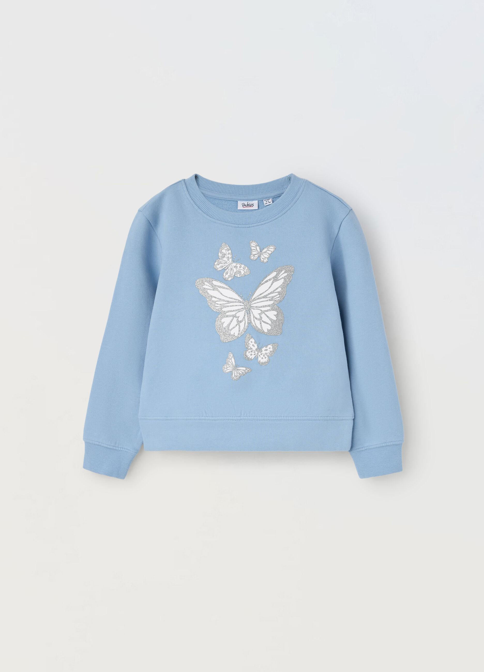 Felpa in puro cotone bambina_0