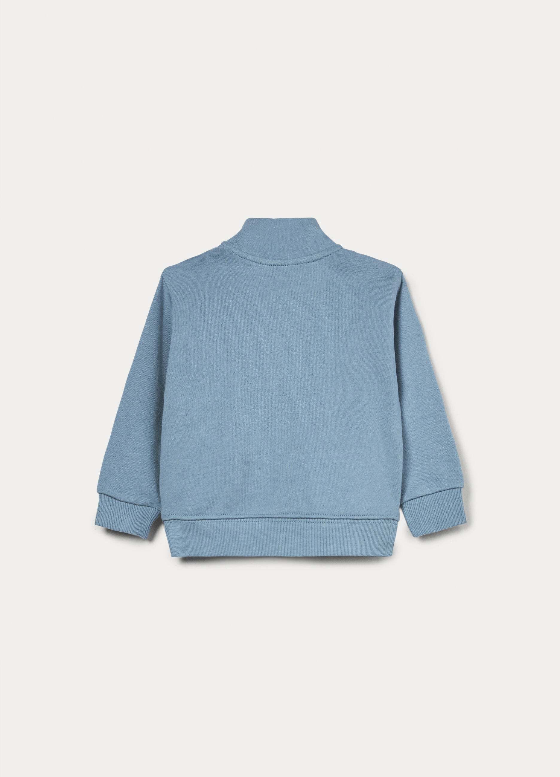 Felpa in french terry di puro cotone bimbo_1