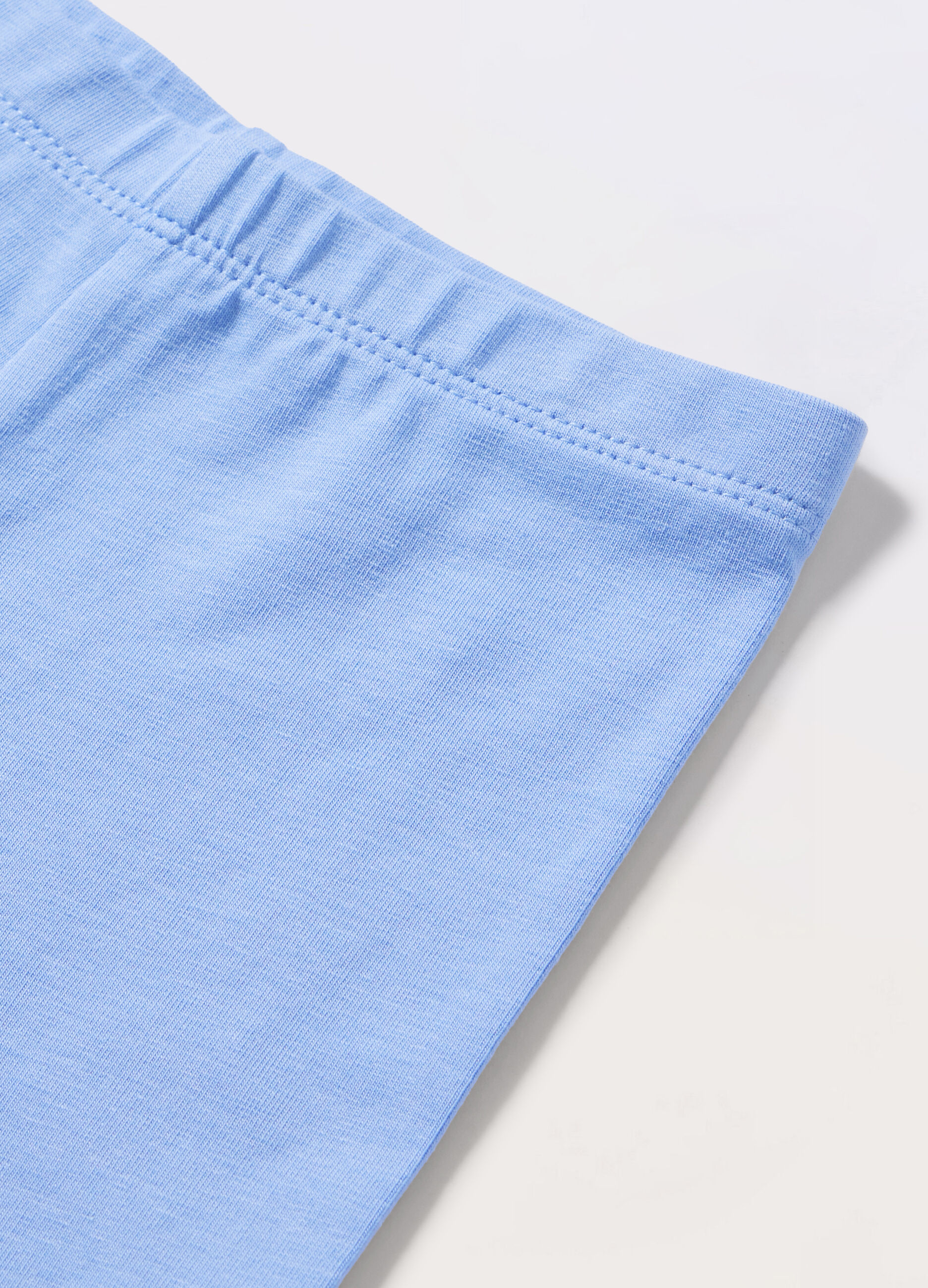 Leggings in cotone stretch bambina_1