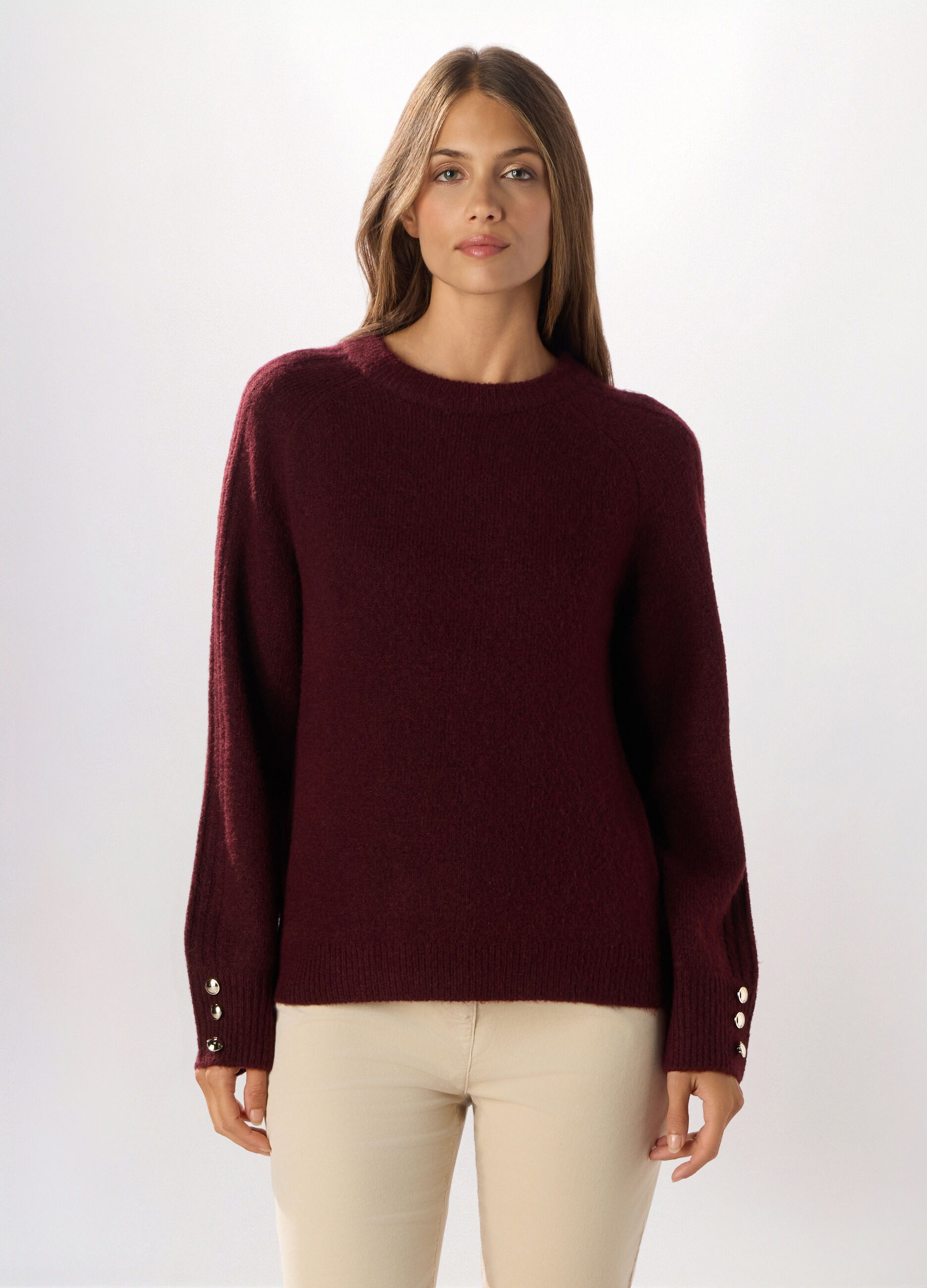Pullover tricot misto lana donna_0