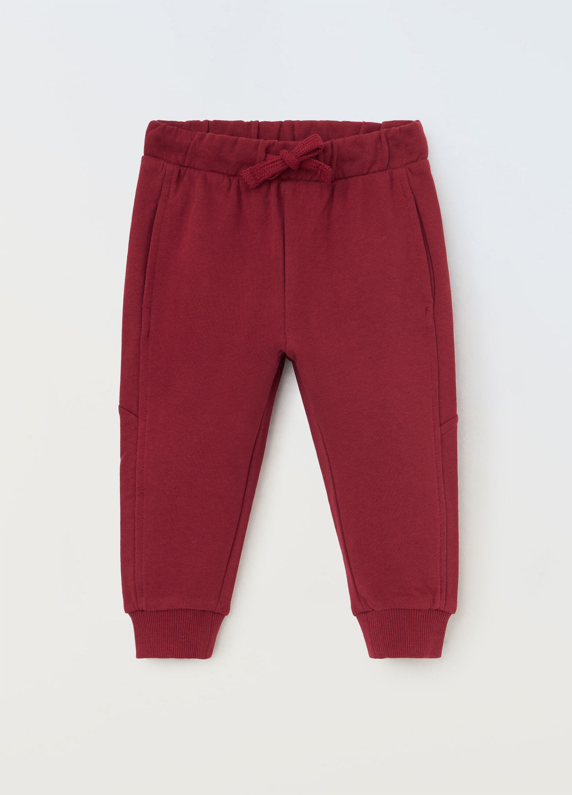 Jogger in puro cotone neonato_0