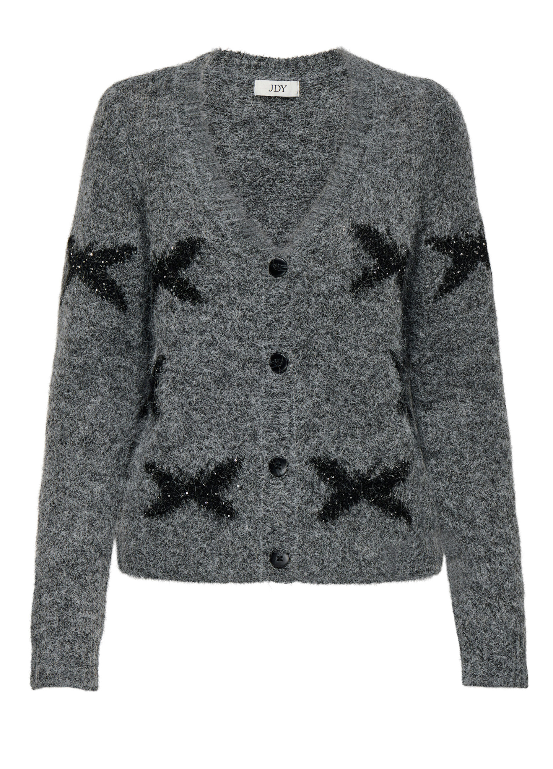 Cardigan con paillettes donna_0