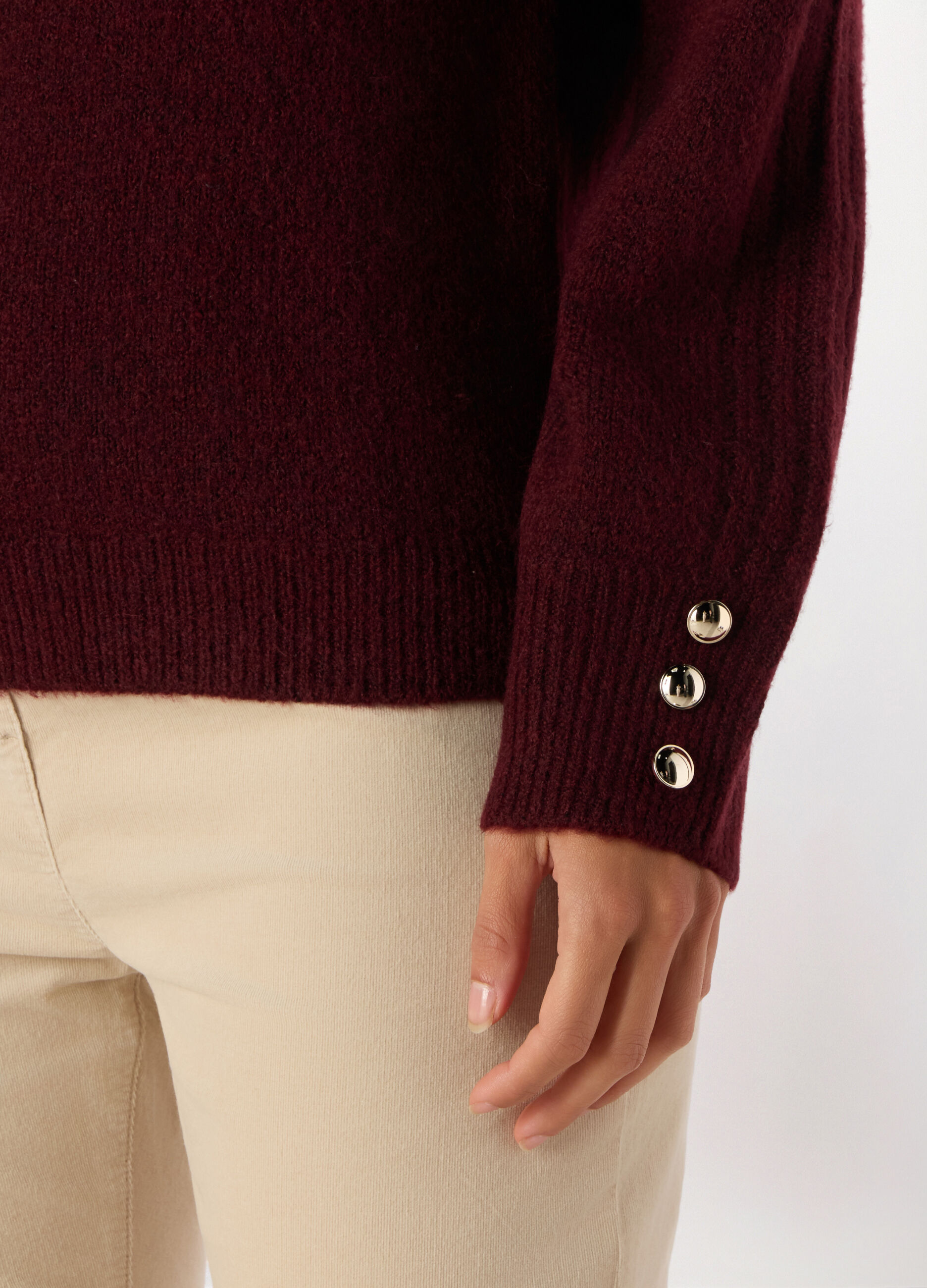 Pullover tricot misto lana donna_2