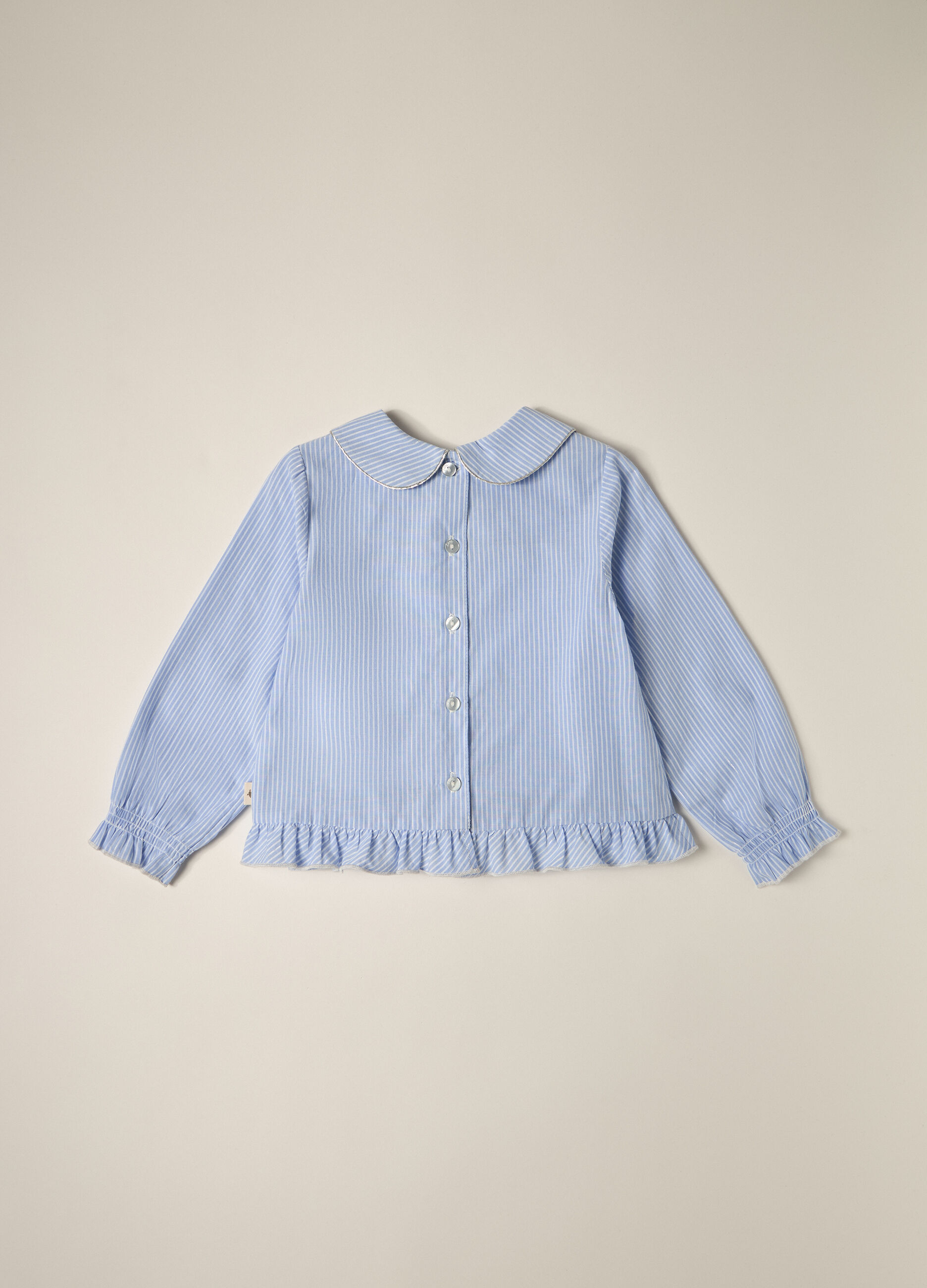 Blusa in cotone con filo lurex IANA neonata_2