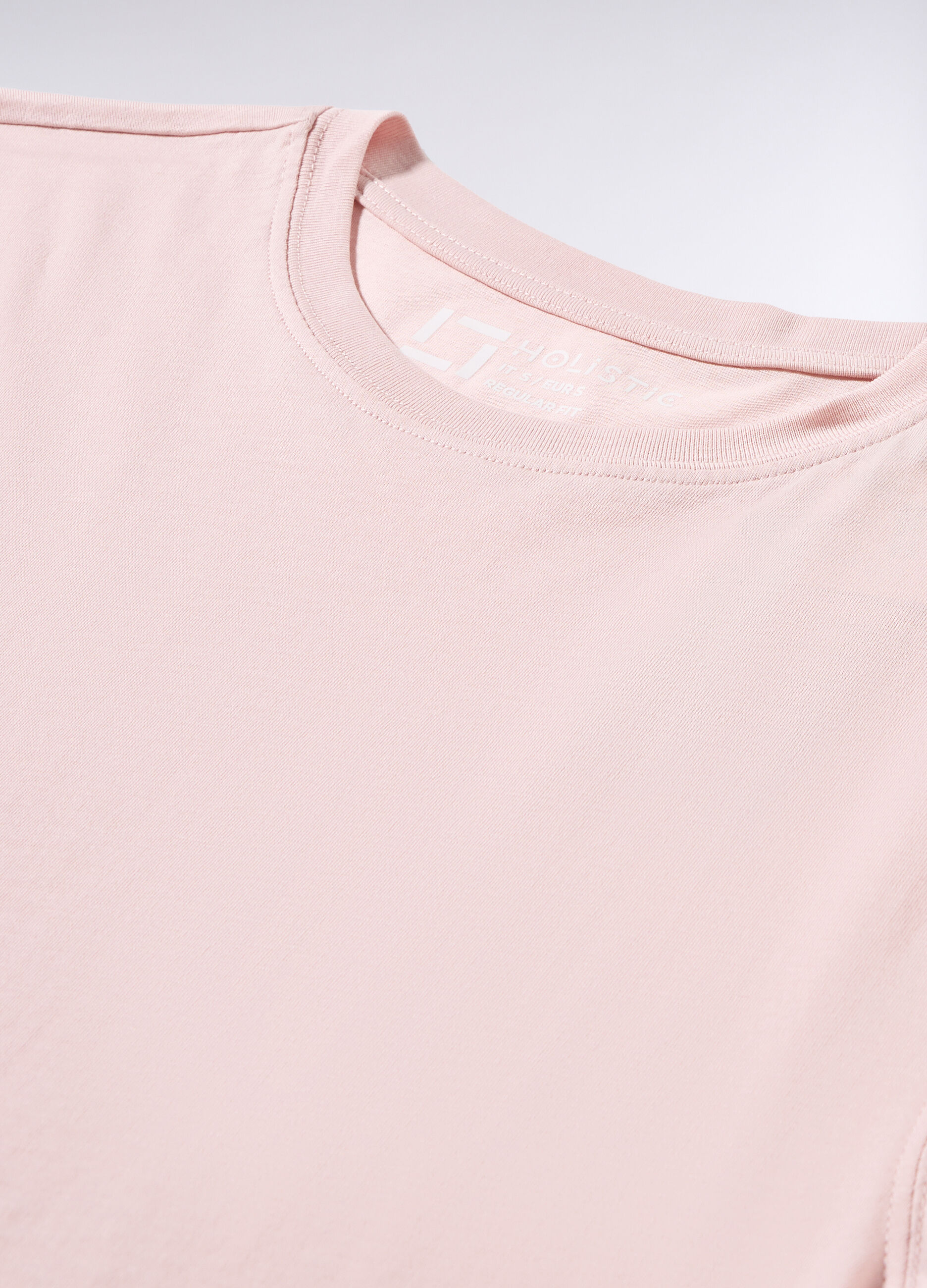 T-shirt girocollo in jersey di cotone uomo_1