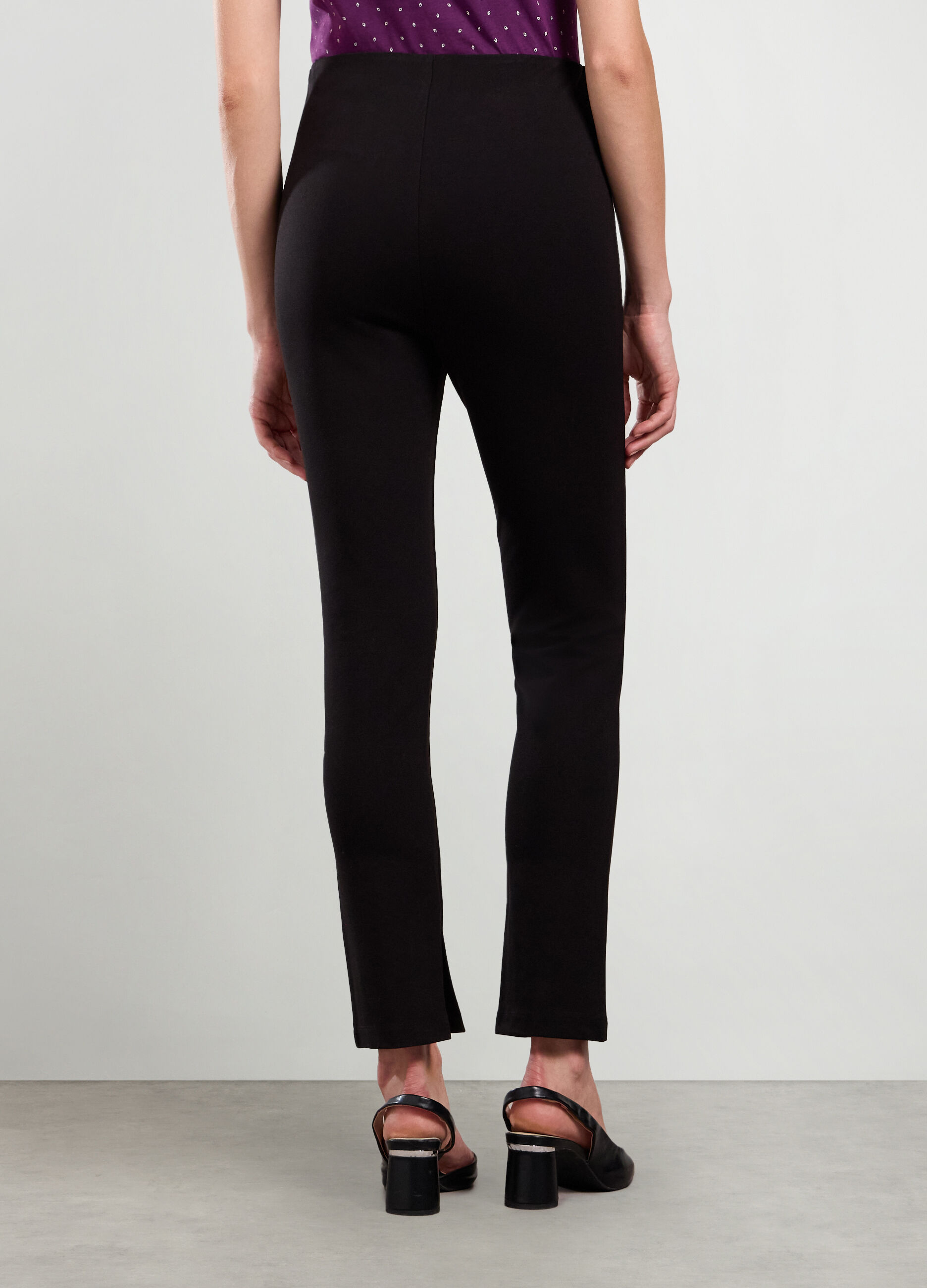 Pantaloni in punto Milano donna_1