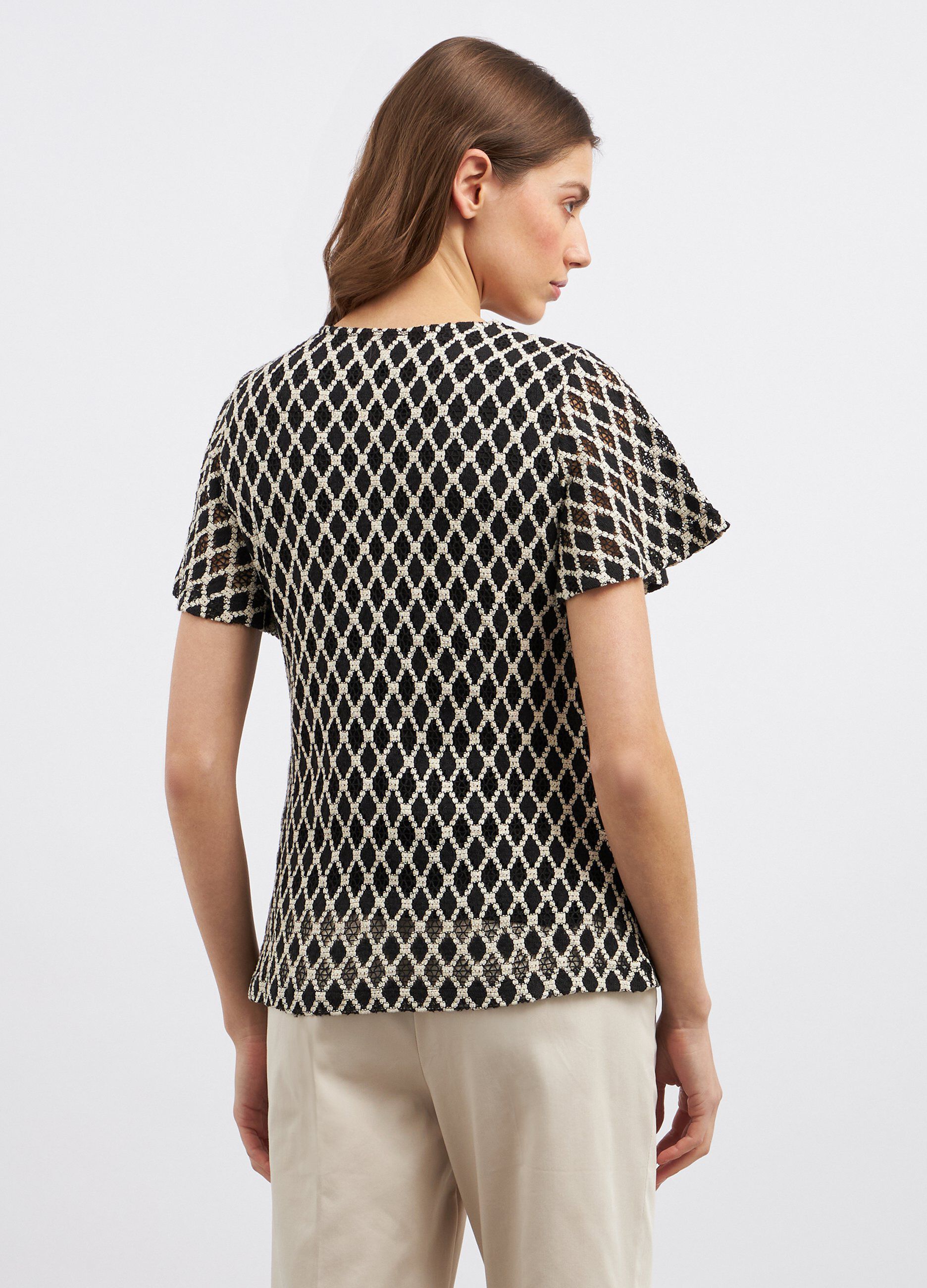 Blusa in pizzo donna_1