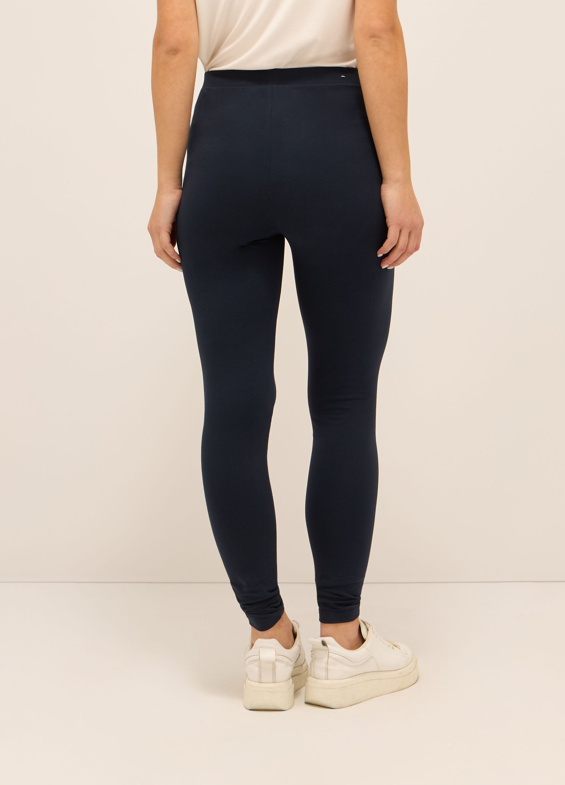 Leggings in cotone stretch donna_1