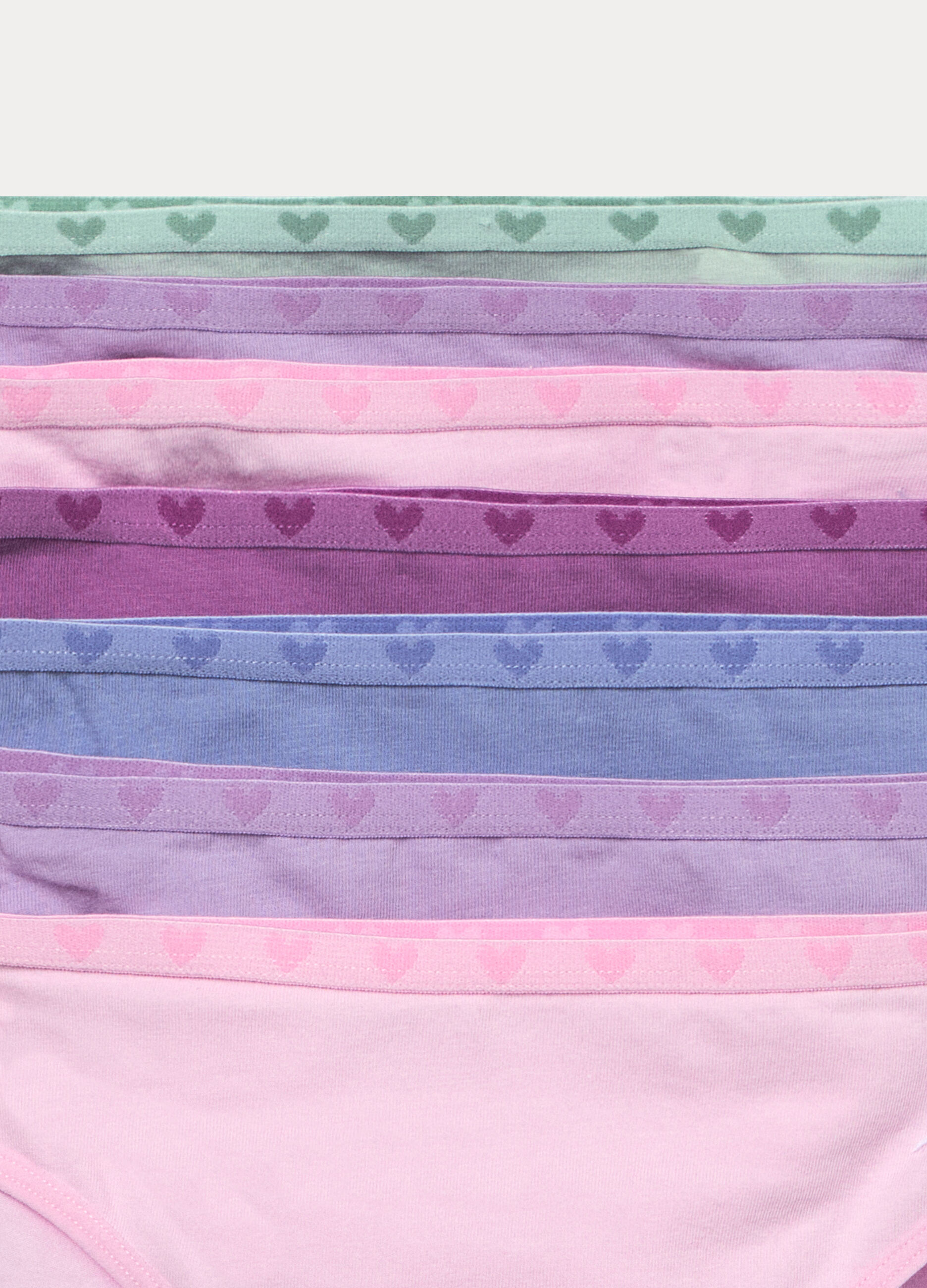 Pack 7 slip in jersey di cotone stretch ragazza_4