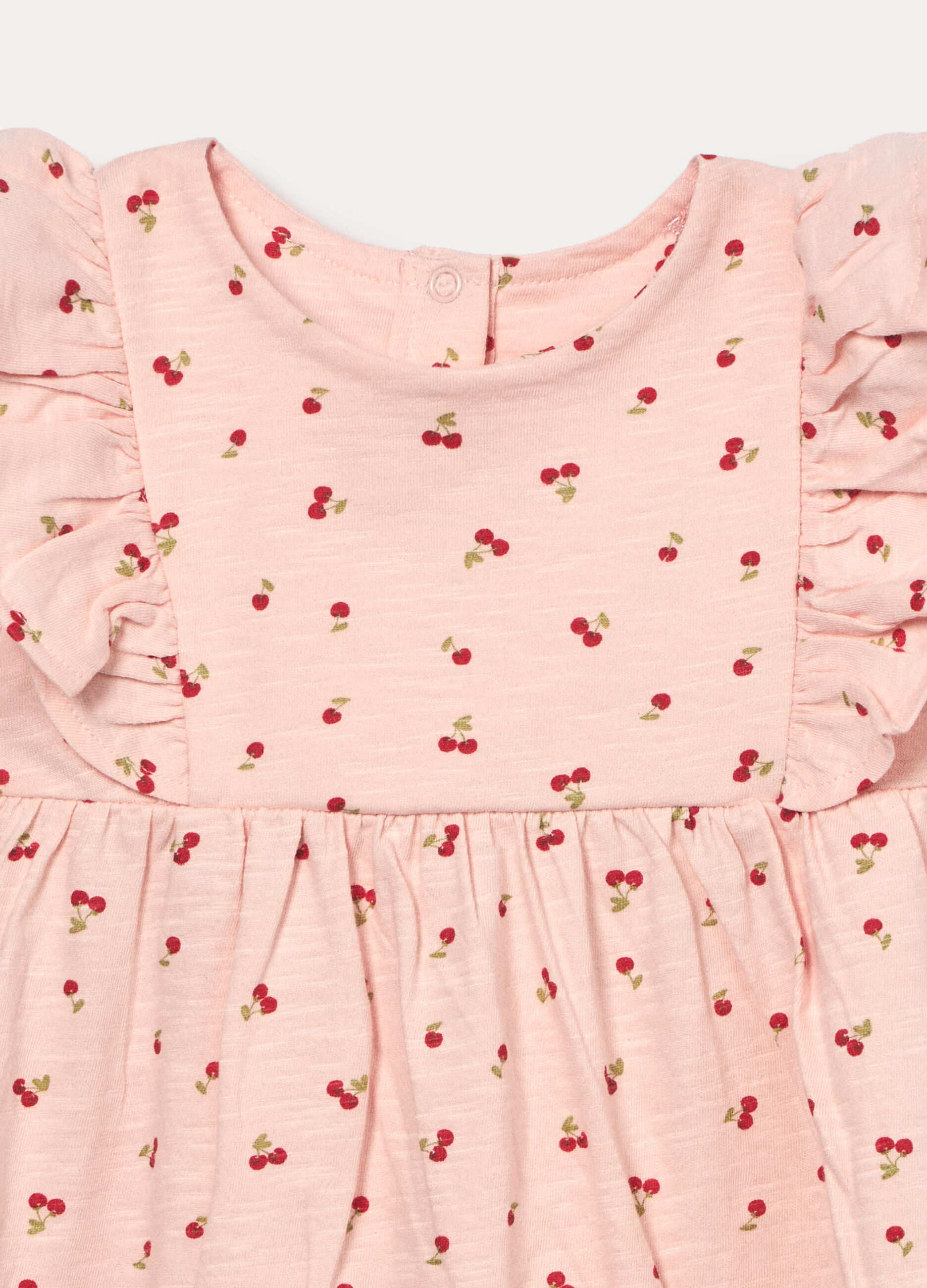 Vestito in jersey di puro cotone neonata_2