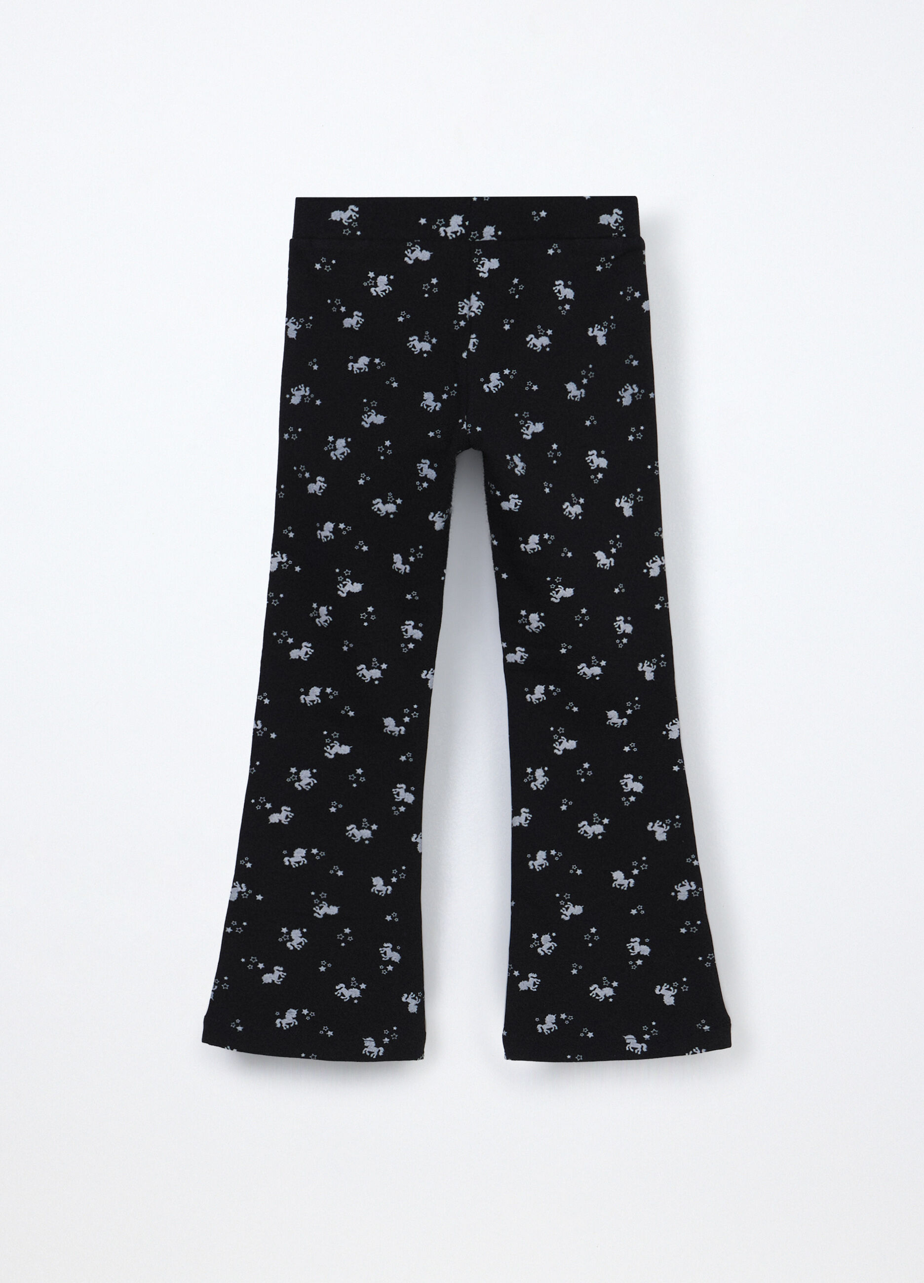 Leggings flare fit bambina_1