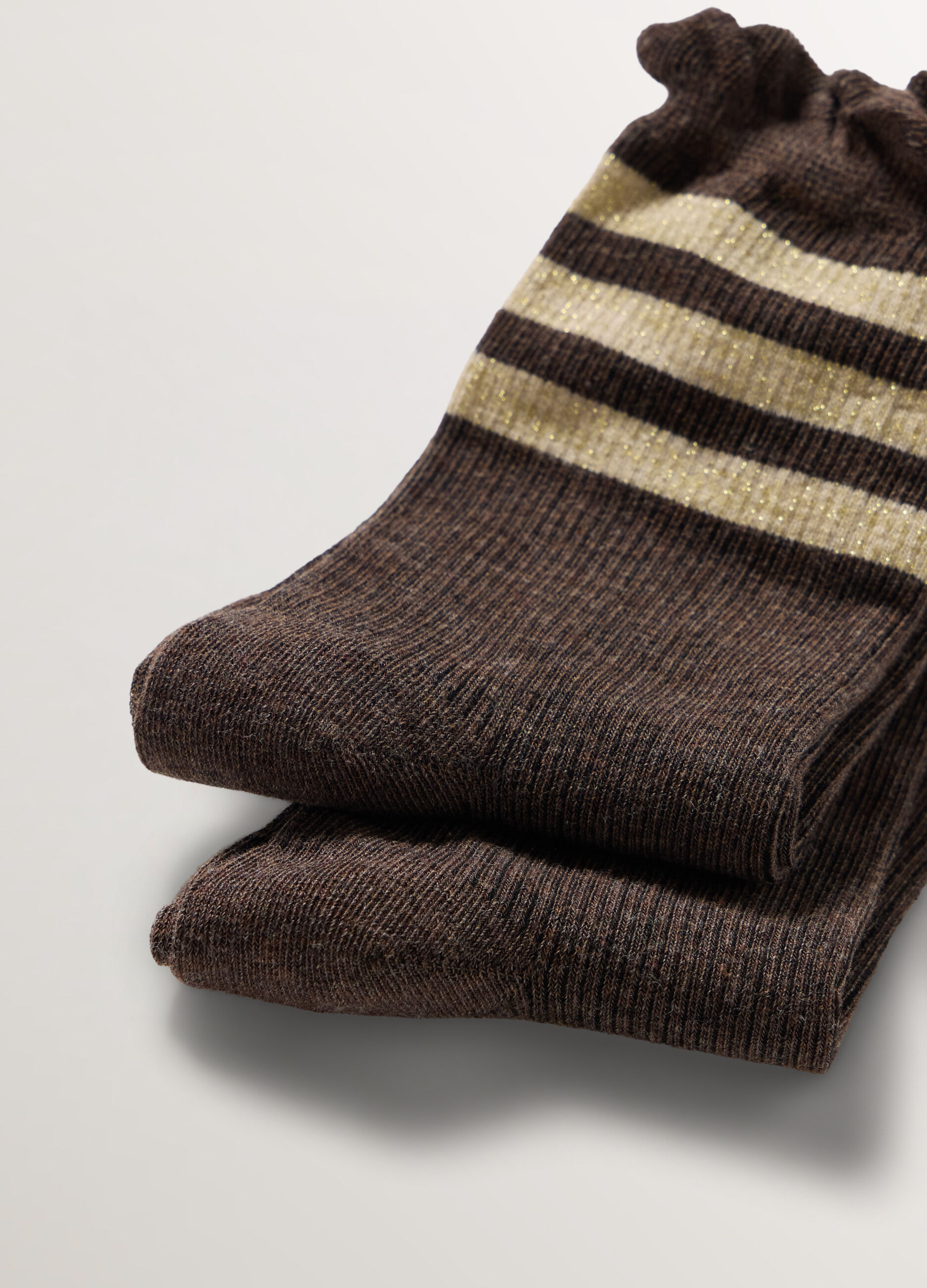 Pack 2 calze in costina misto cotone stretch _1
