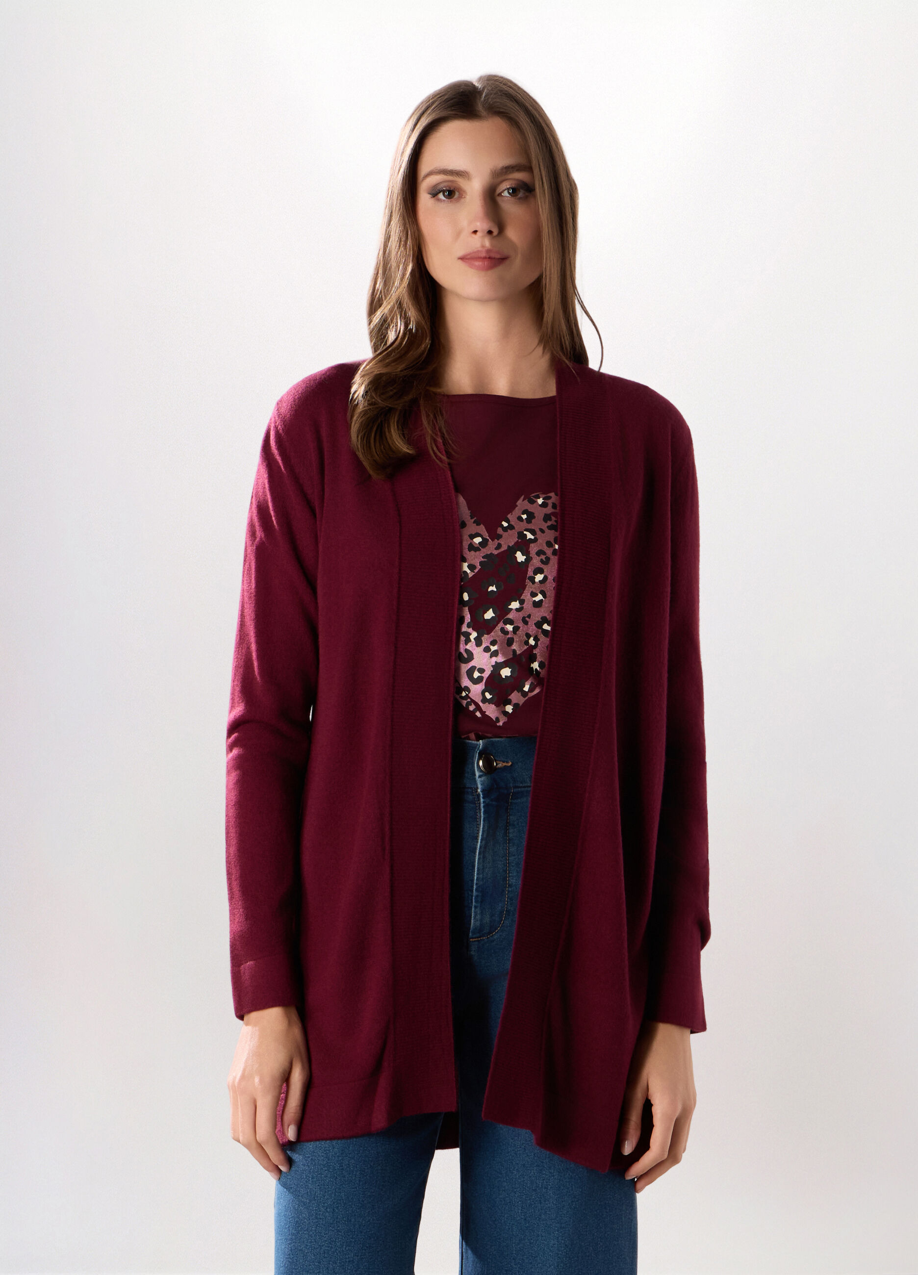 Cardigan tricot donna_0