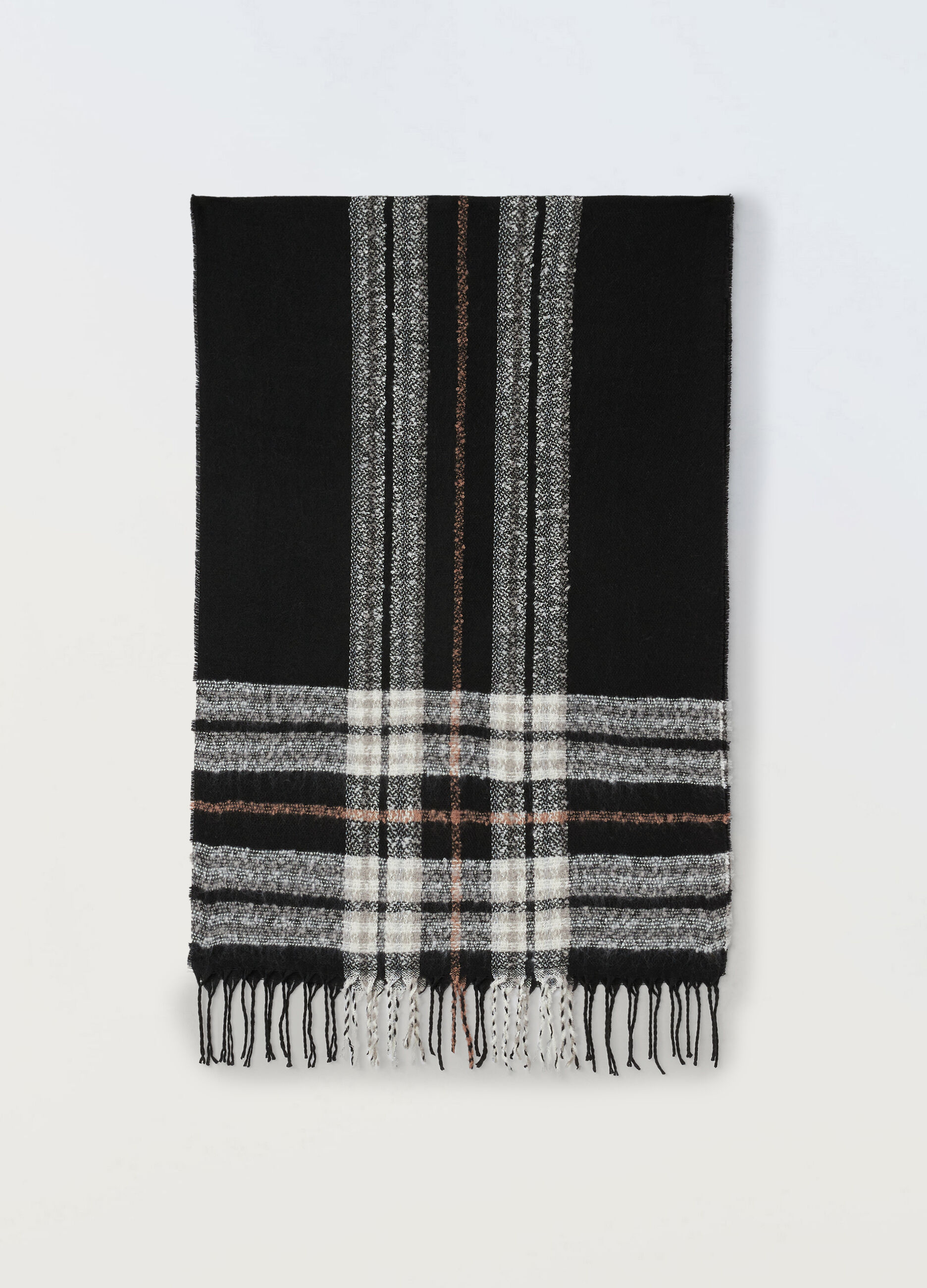 Sciarpa a quadri donna_0