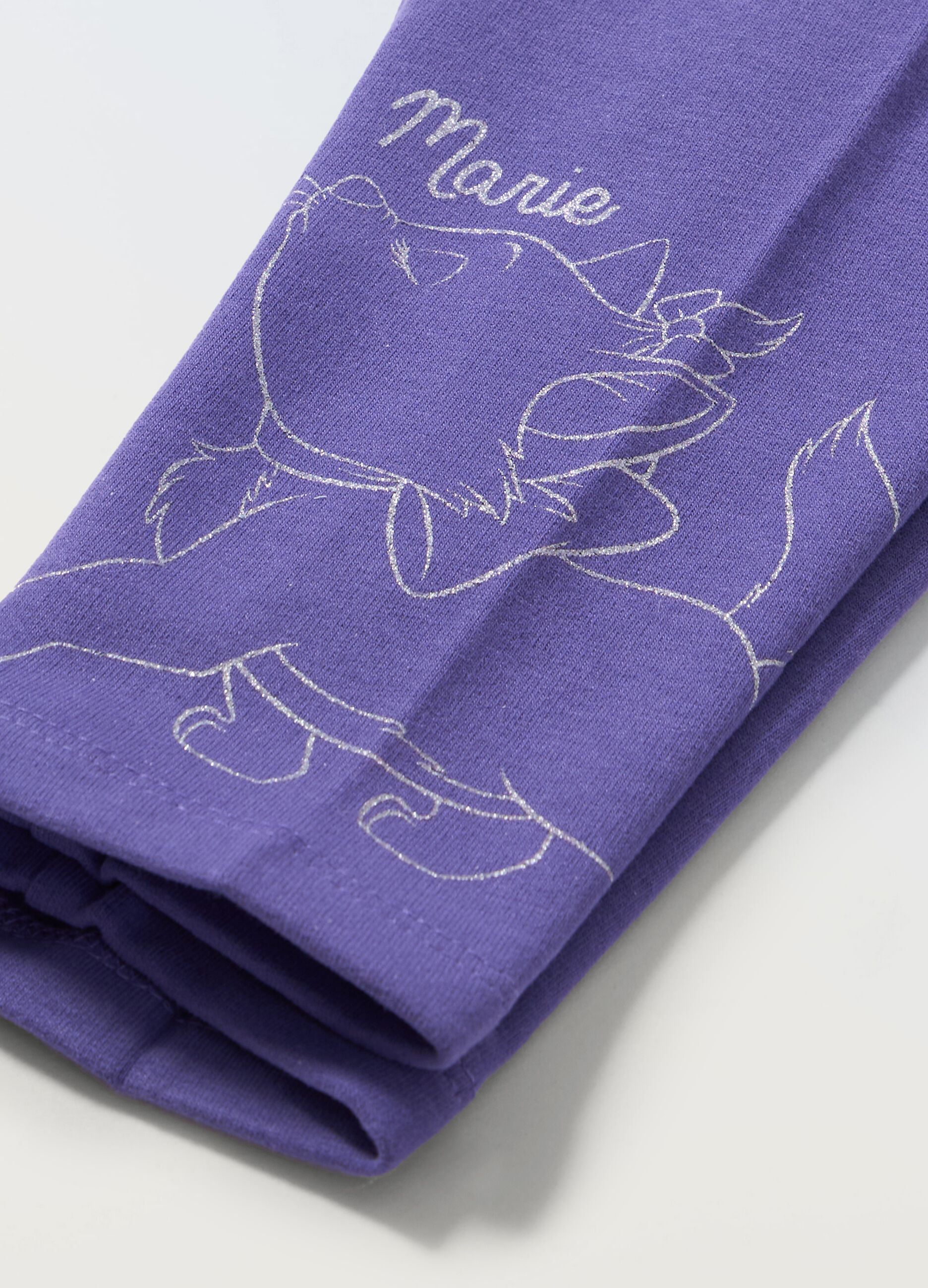 Leggings in cotone fleece neonata_1