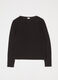 T-shirt a manica lunga in misto lana donna_4