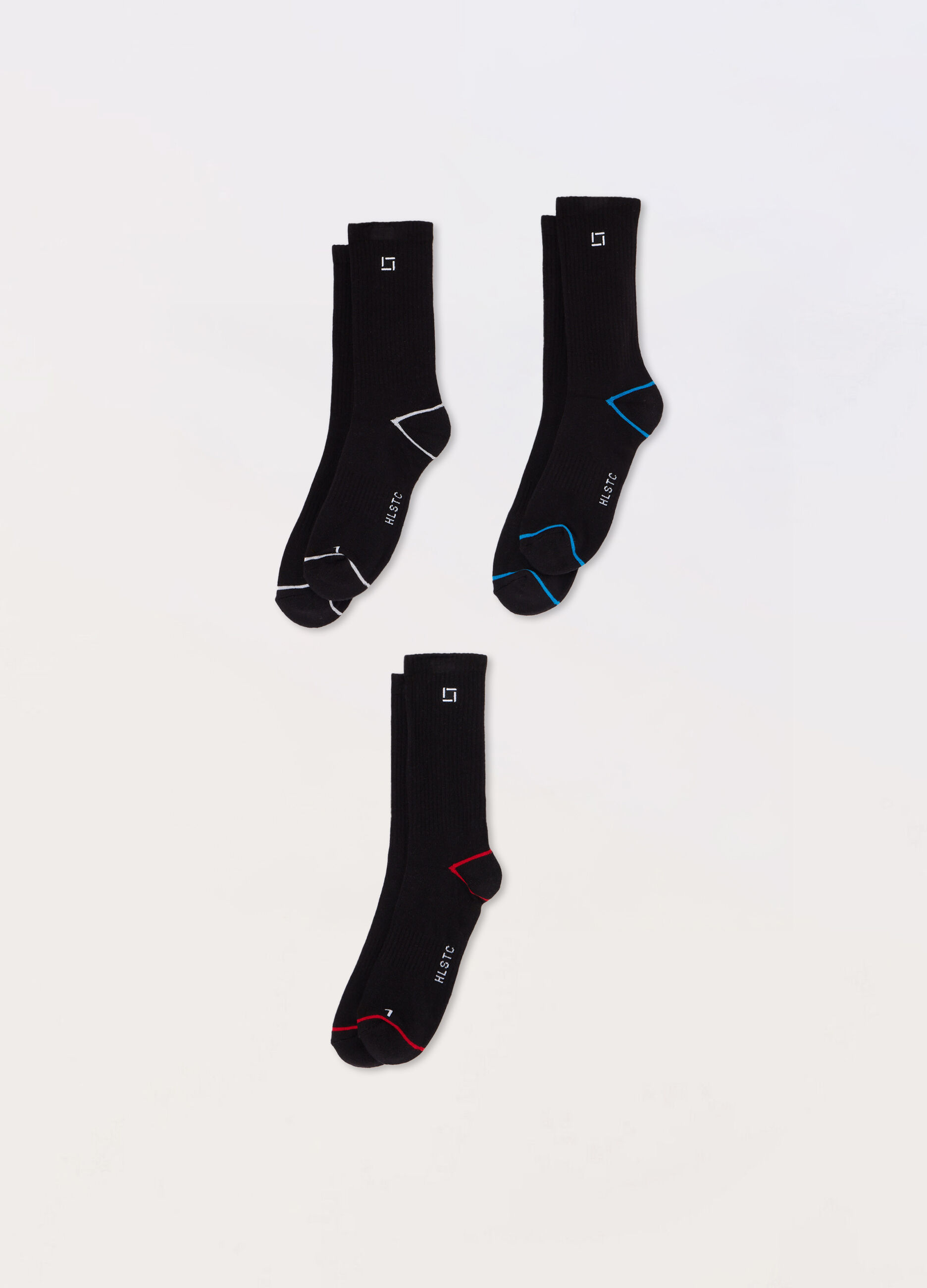 Calze corte sportive in cotone stretch uomo_0