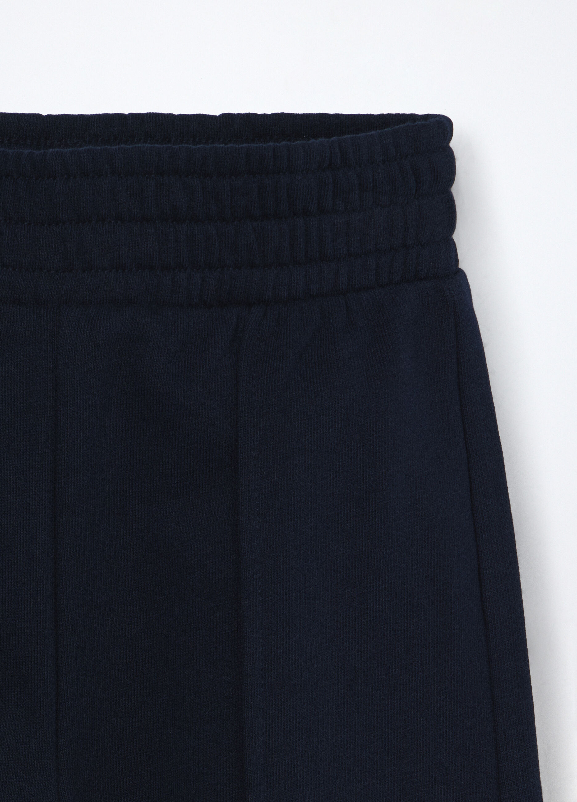 Jogger in french terry di puro cotone bambina_2