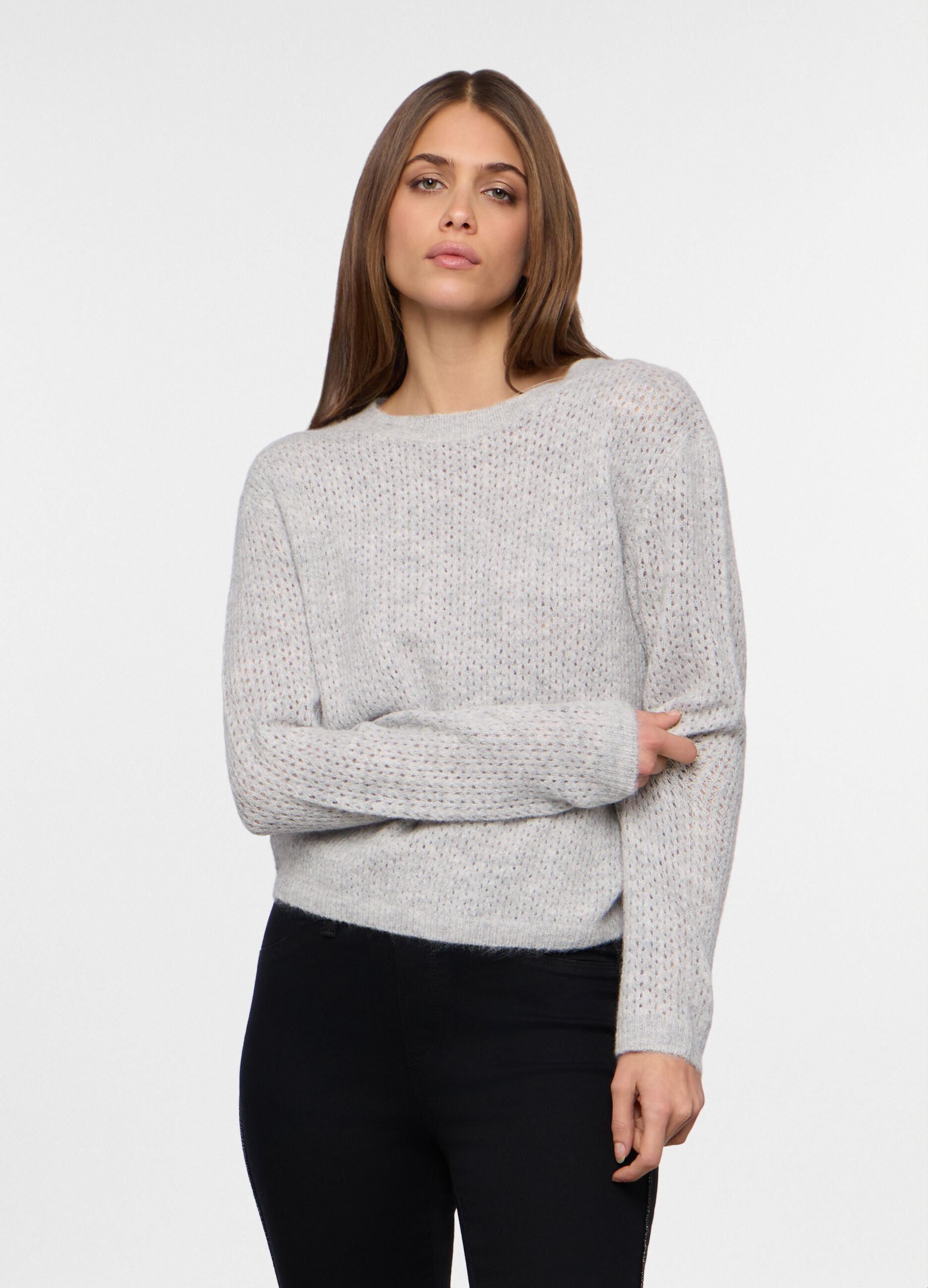 Pullover misto lana donna_0