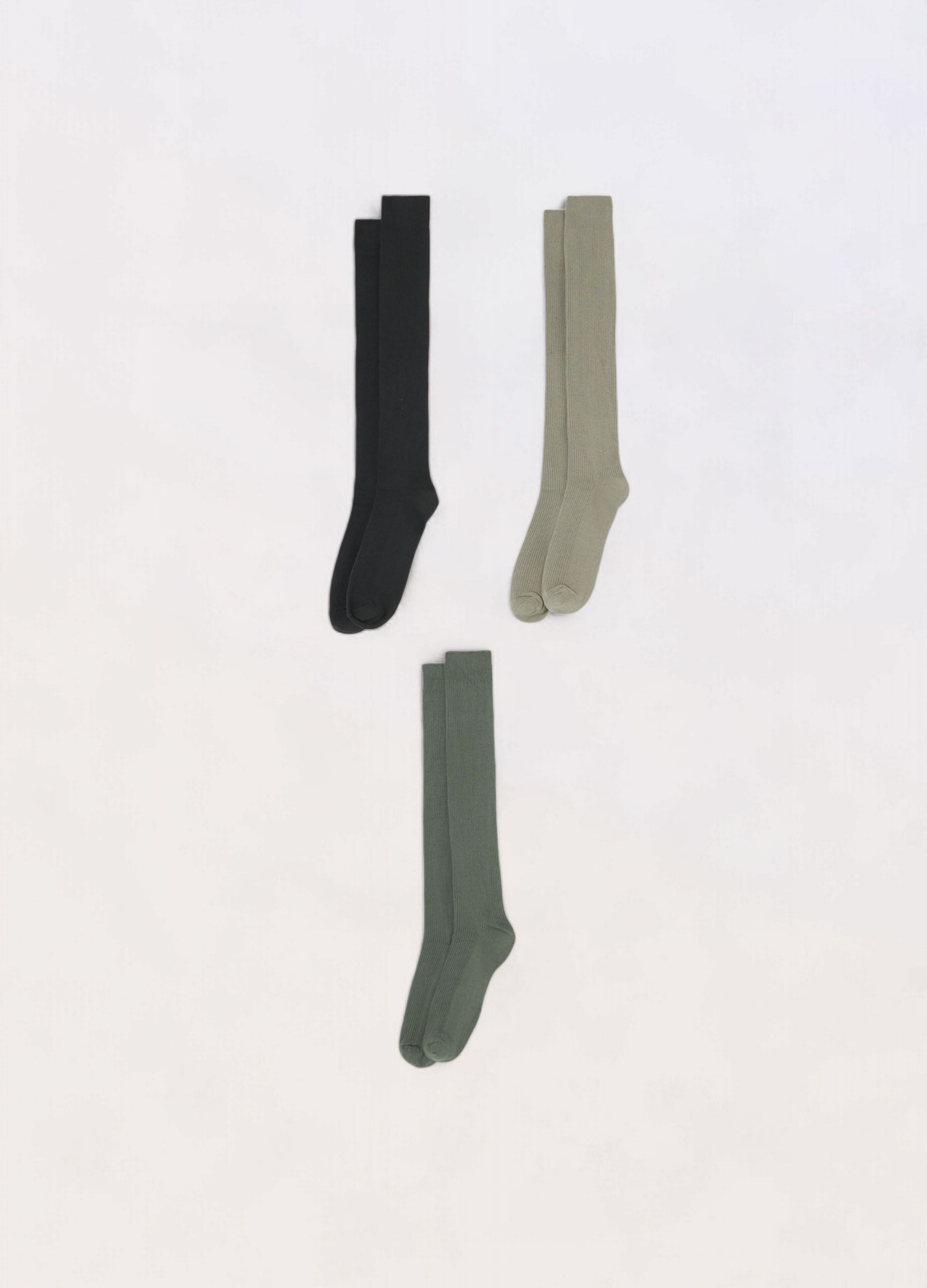 3 pack calze lunghe in cotone stretch uomo_0
