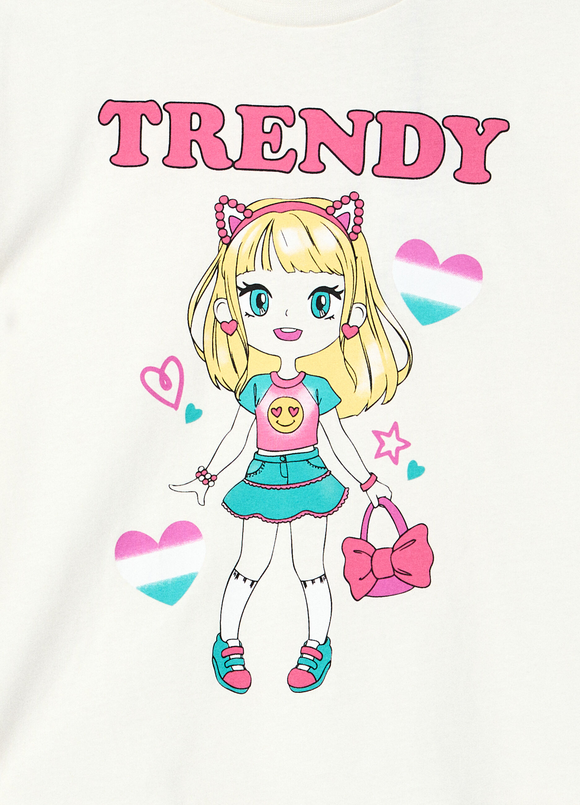 T-shirt girocollo bambina_2