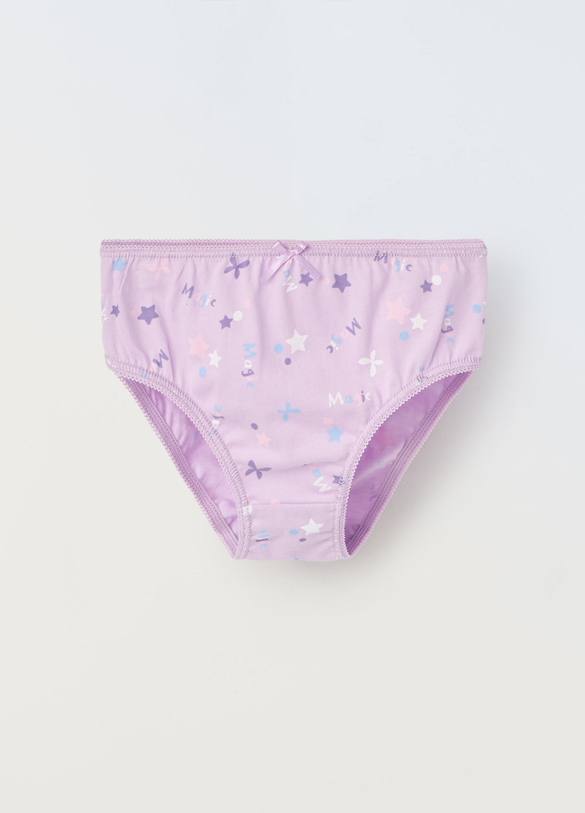 Pack 5 slip in puro cotone bambina_0