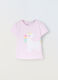 T-shirt in jersey di puro cotone neonata_0