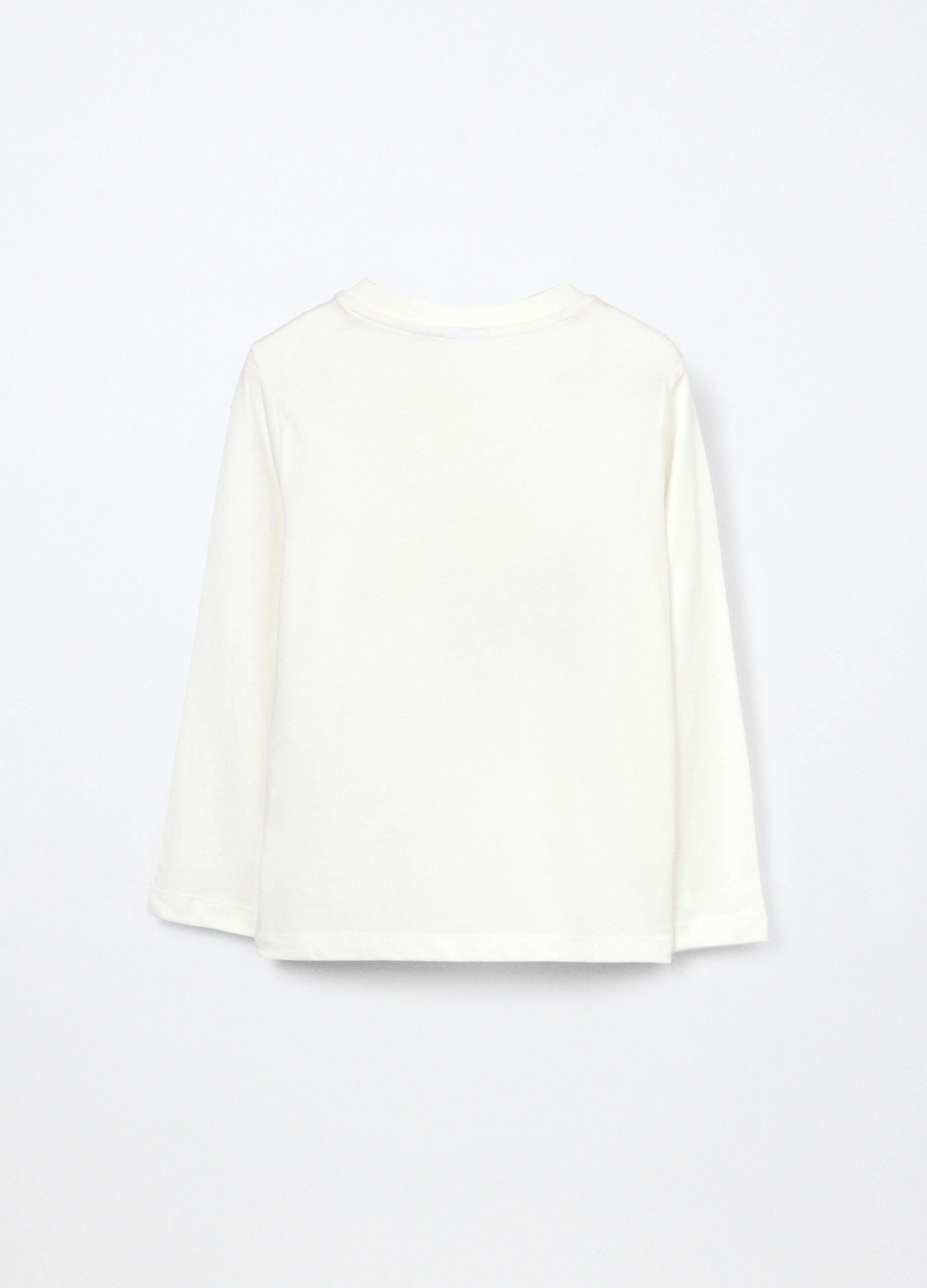 T-shirt in jersey di puro cotone bambino_1