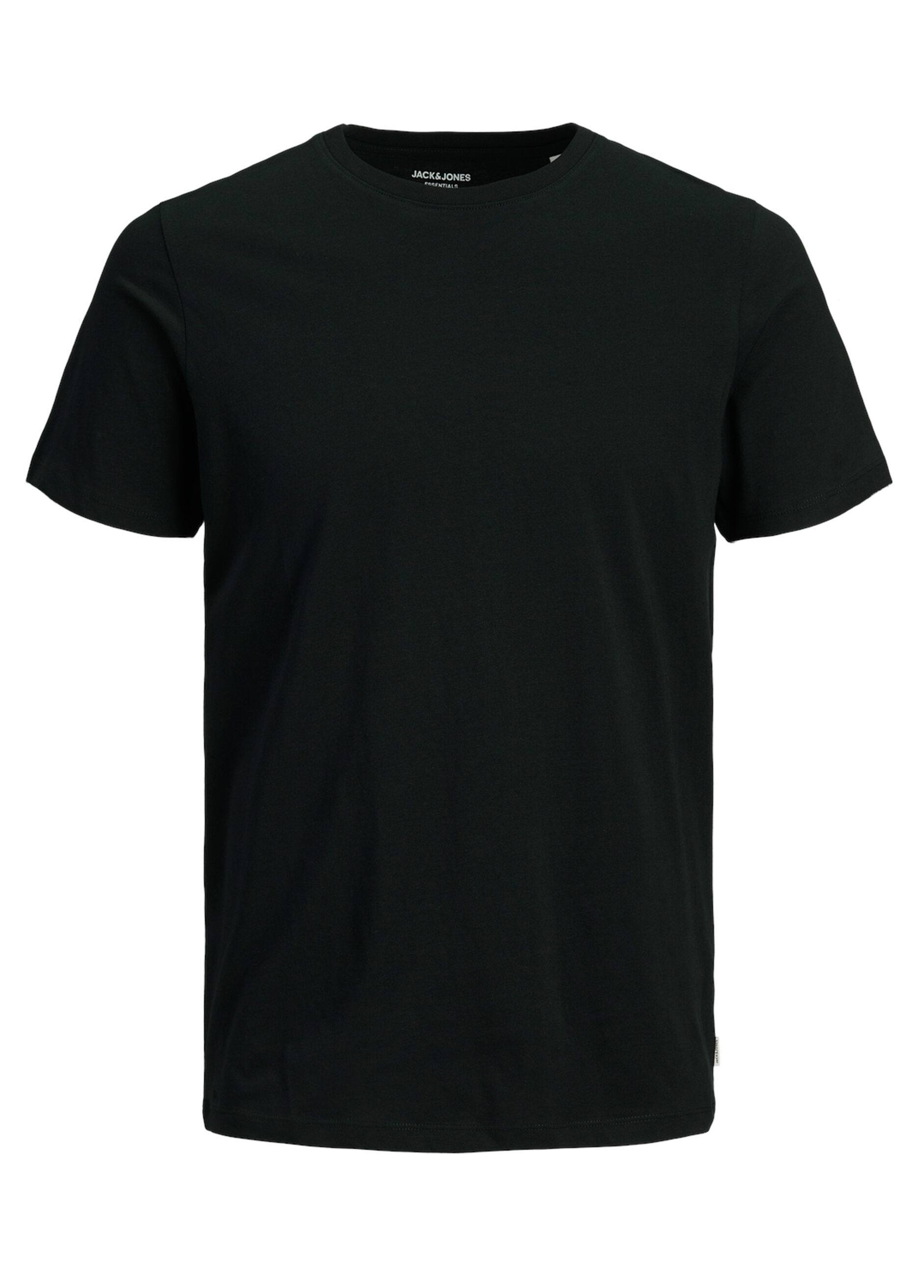 T-shirt girocollo a tinta unita uomo_6