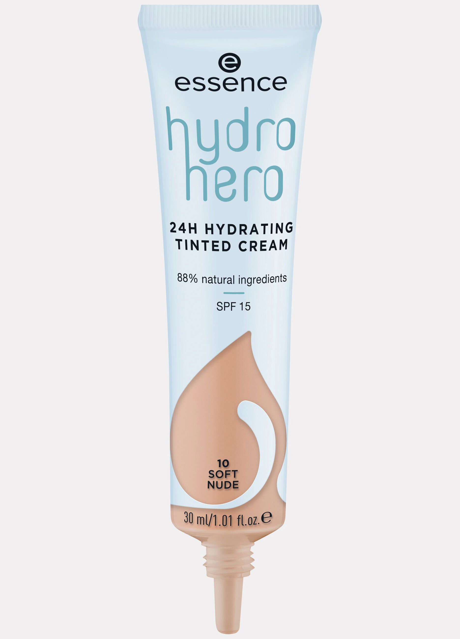 Essence hydro hero 24h crema viso colorata effetto idratante 10