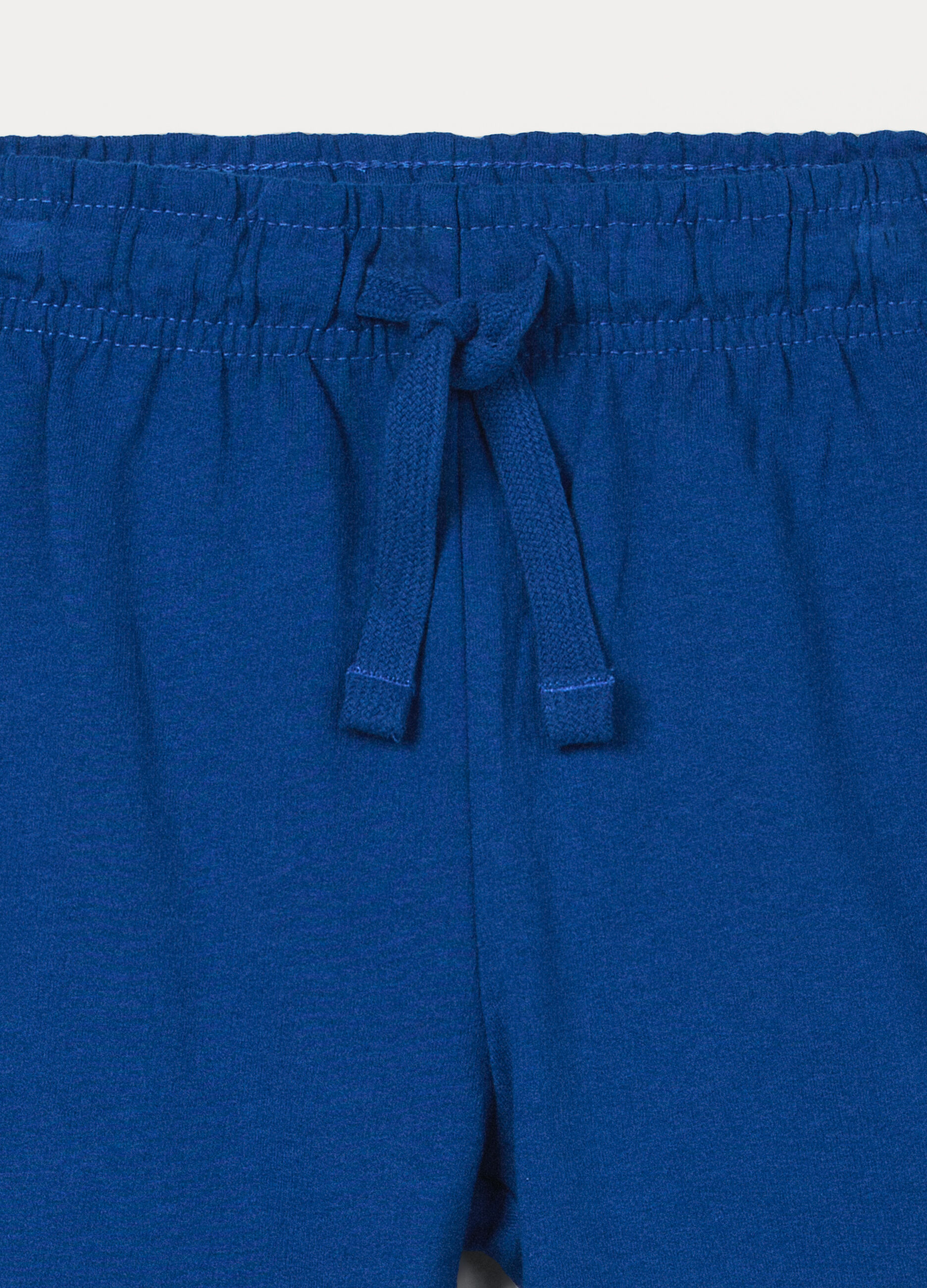 Shorts in french terry di puro cotone bambino_2