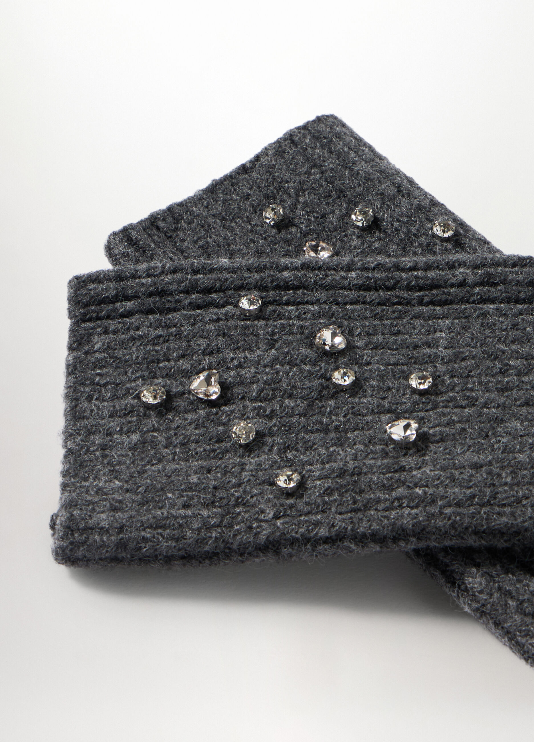 Guanti senza dita con strass donna_1