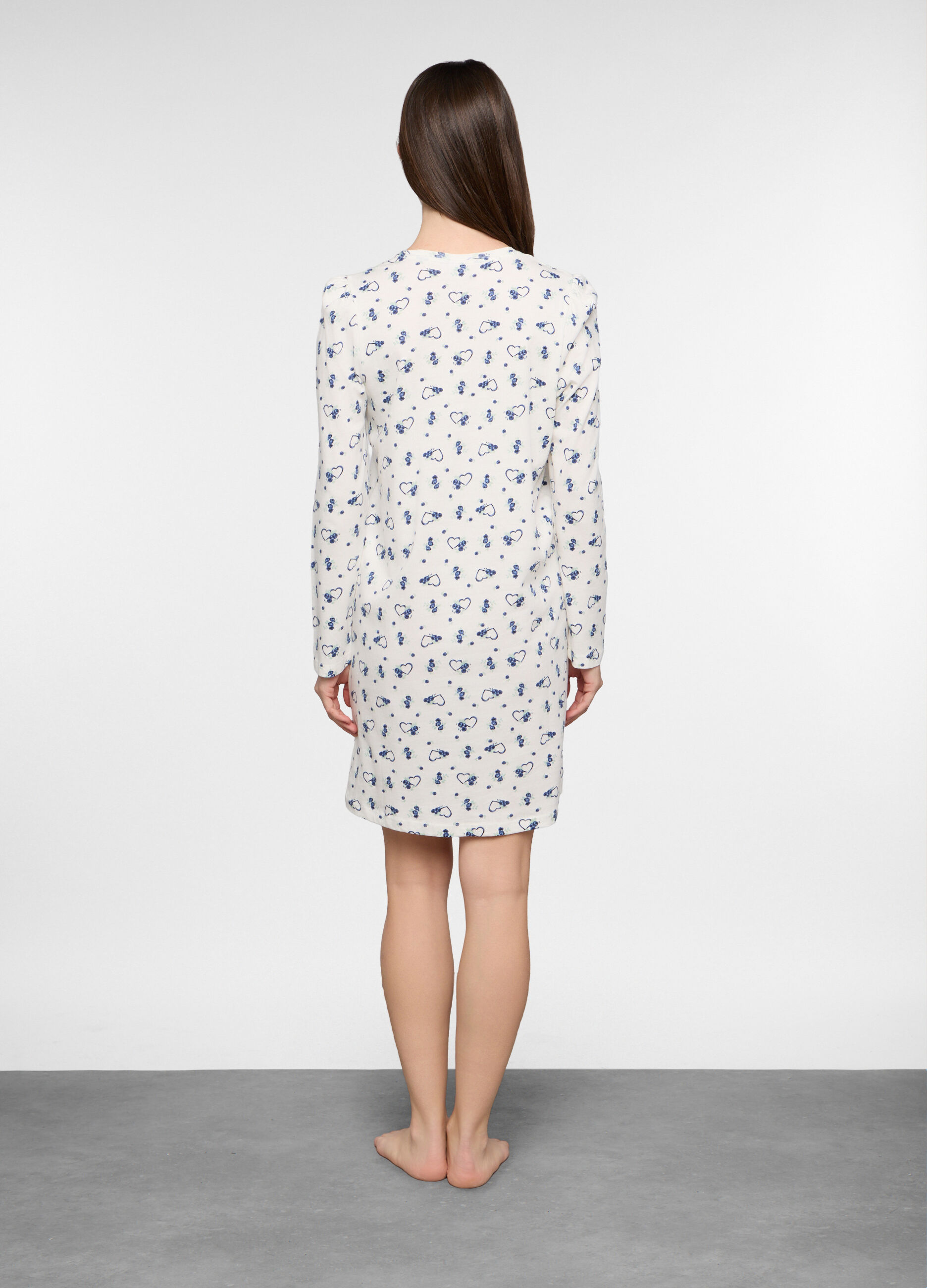 Camicia da notte in jersey donna_1