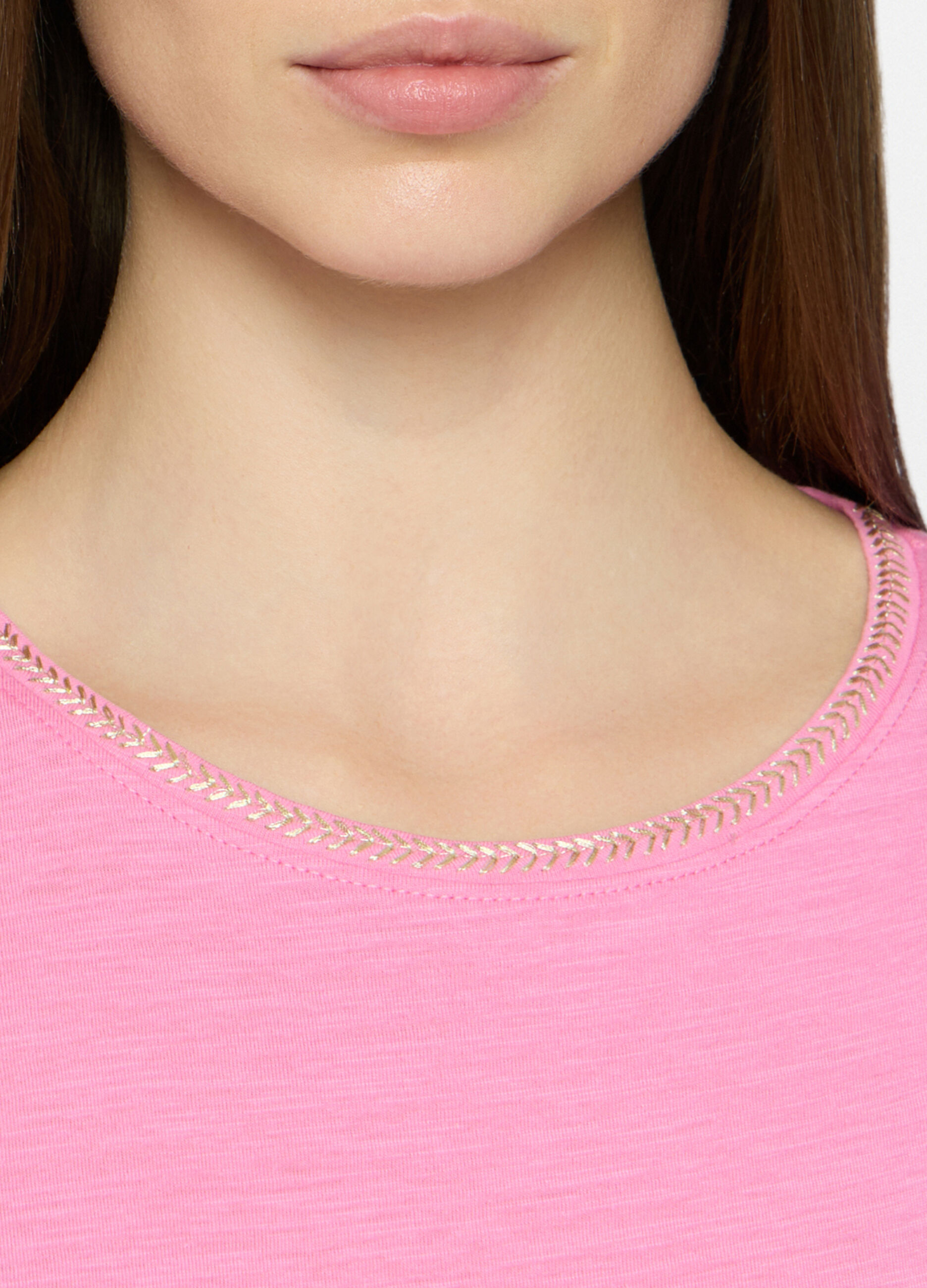 T-shirt girocollo donna_2