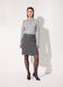 Polo in tricot misto lana a manica lunga donna_0