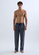 Pantalone pigiama in tela di cotone uomo_0