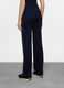 Pantaloni wide leg in maglia donna_1
