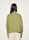 Camicia over fit colletto alla francese in popeline di puro cotone donna_2