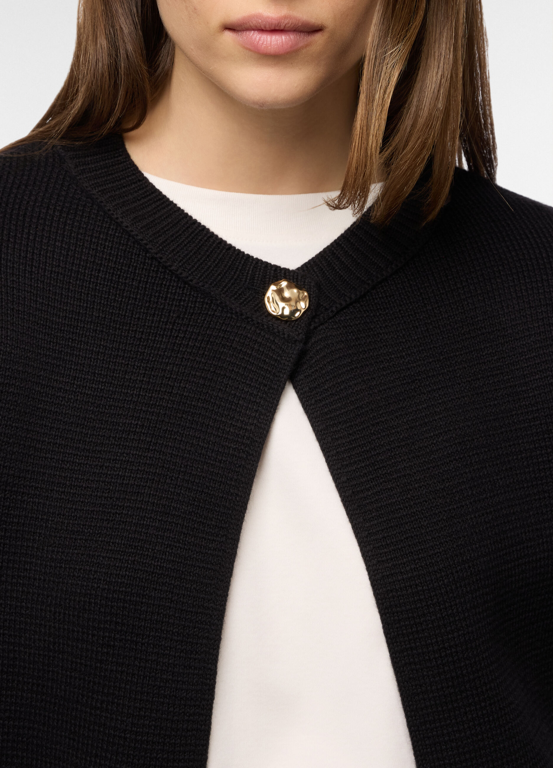 Cardigan mono bottone donna_2