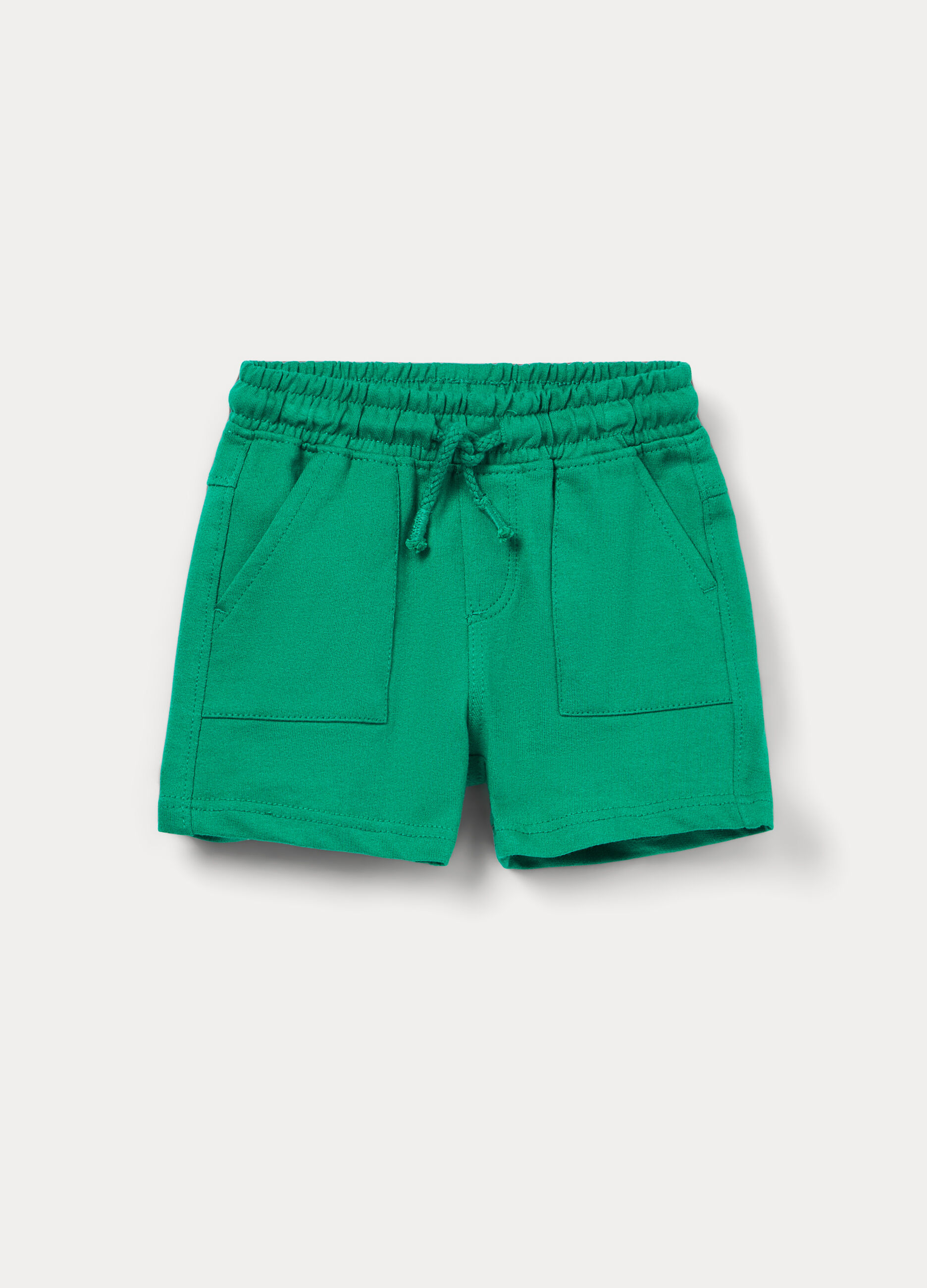 Shorts in denim misto cotone _0