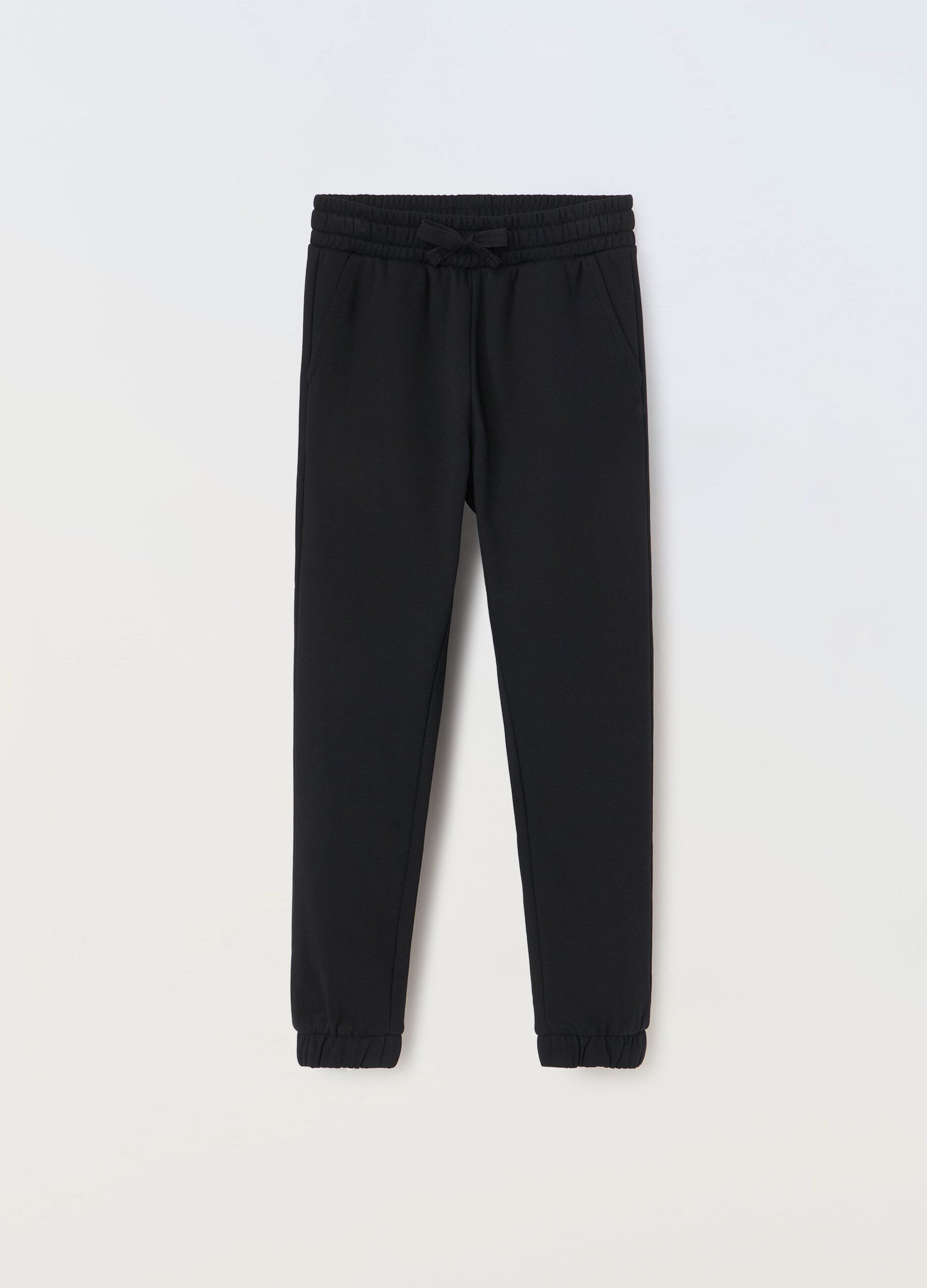 Joggers in misto cotone ragazza_0