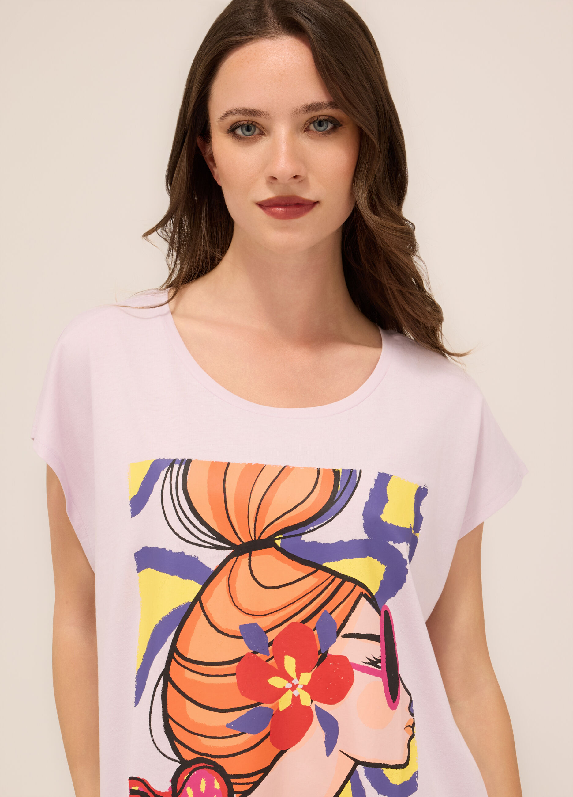 Maxi t-shirt da spiaggia donna_2
