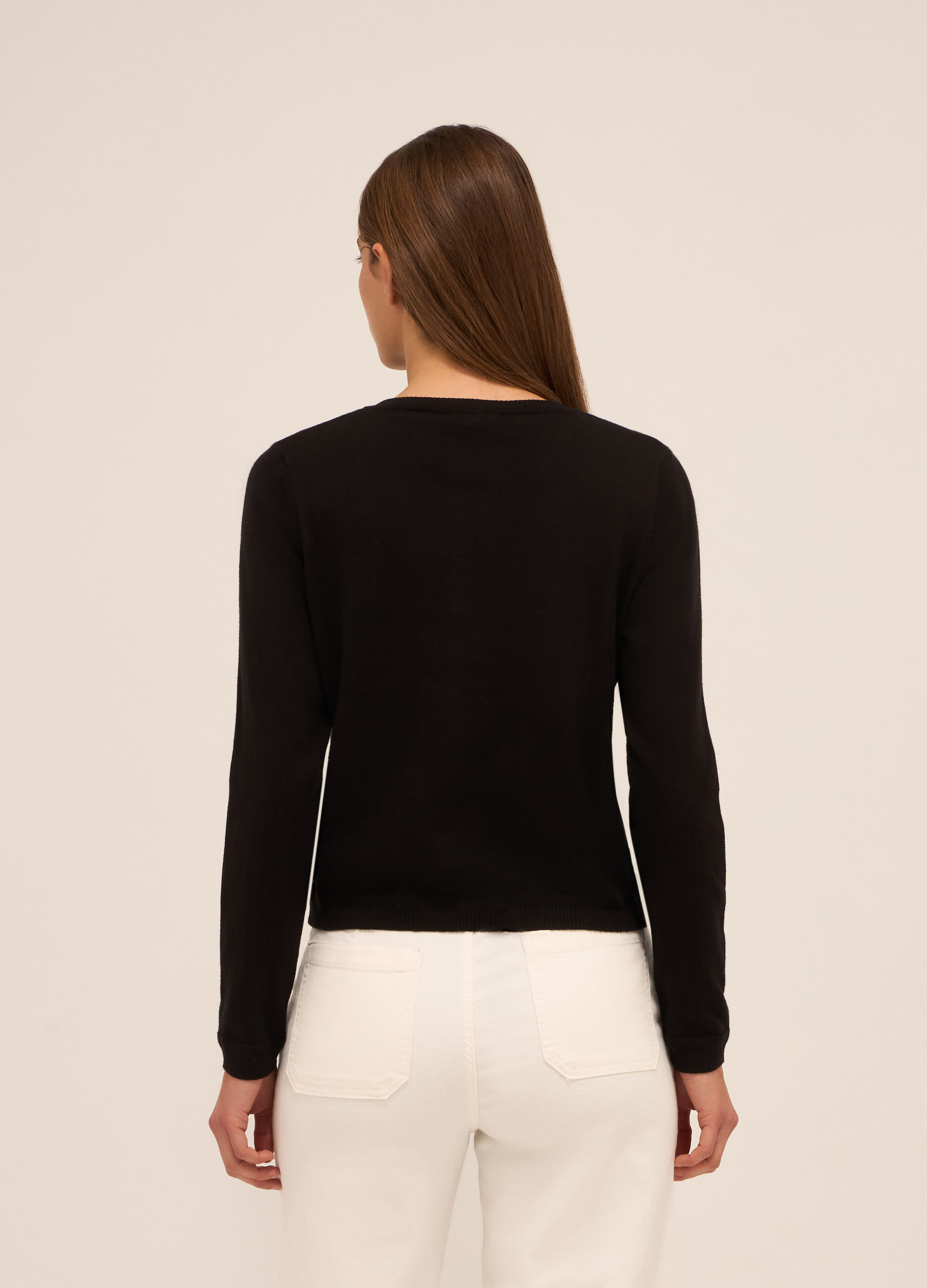 Cardigan in puro cotone donna_1