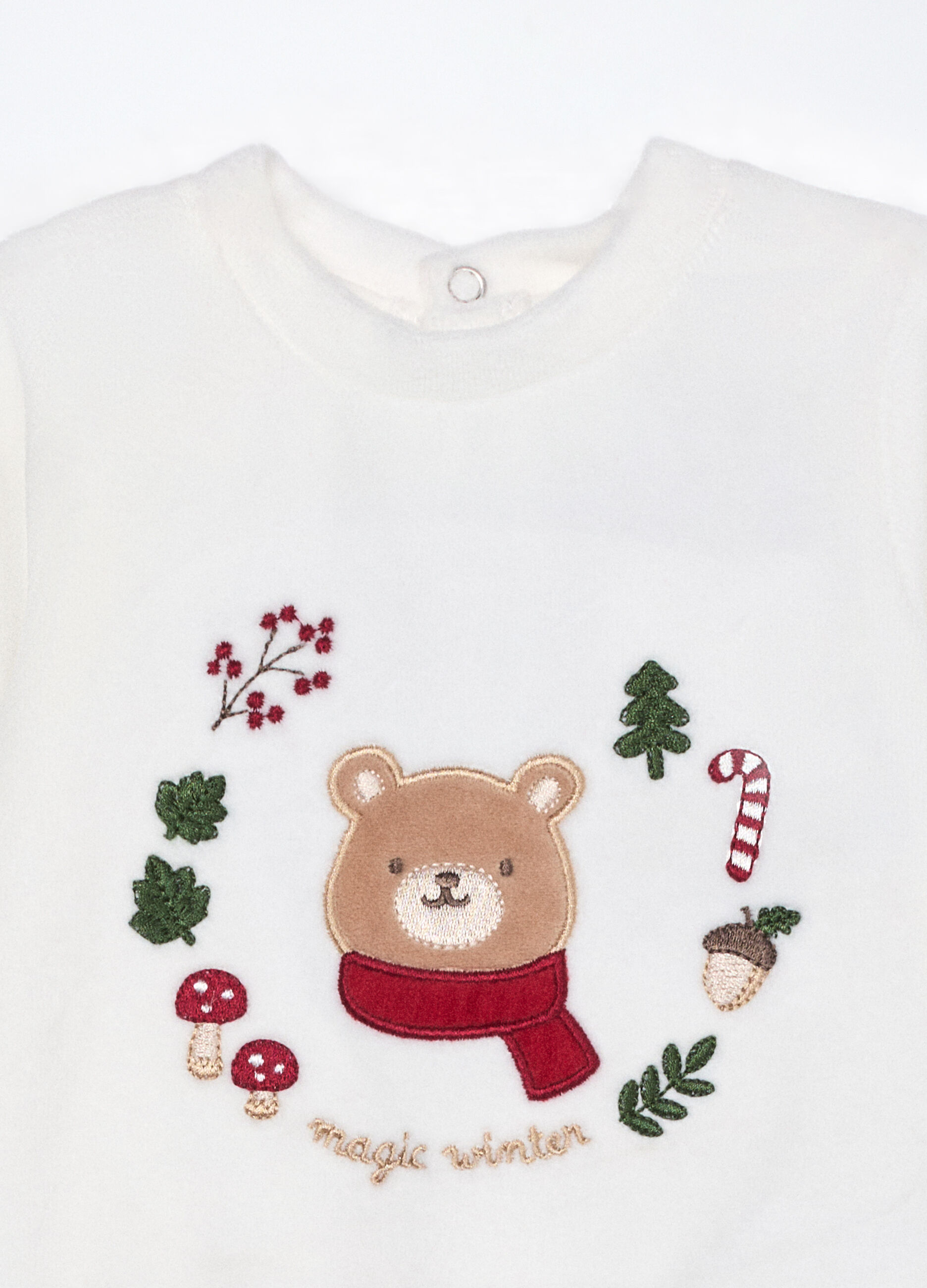 Set misto cotone velour neonato_2