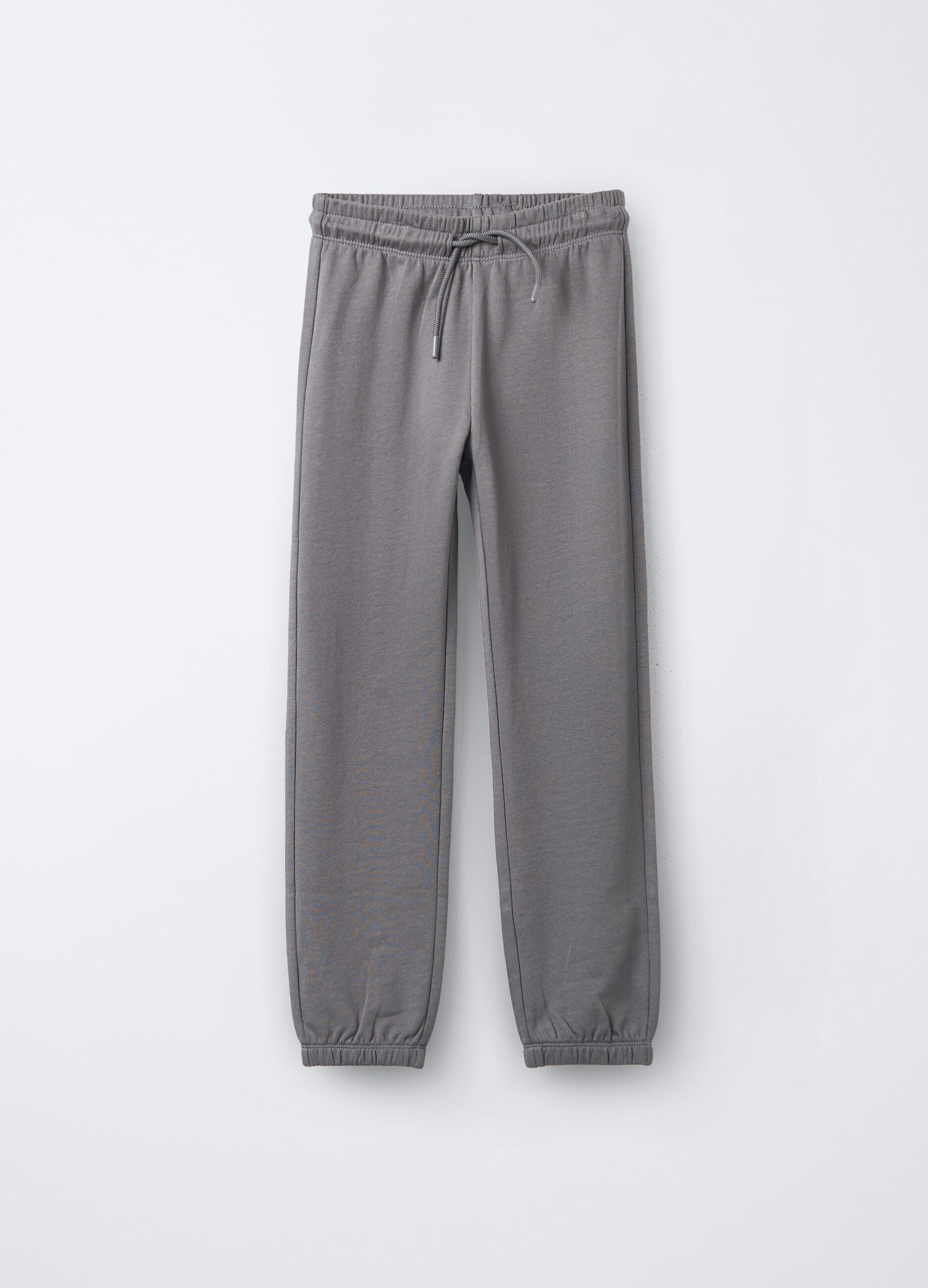 Jogger in puro cotone garzato Fit Regular bambino_0