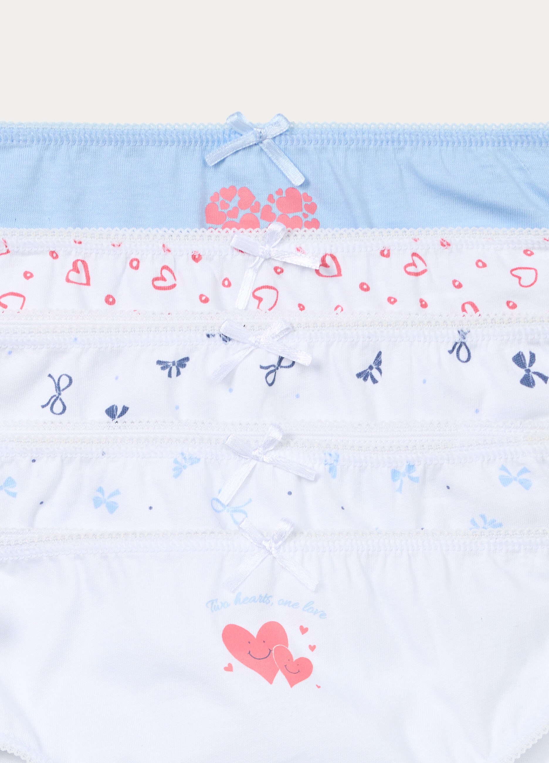 Pack 3 slip in jersey di puro cotone bambina_3