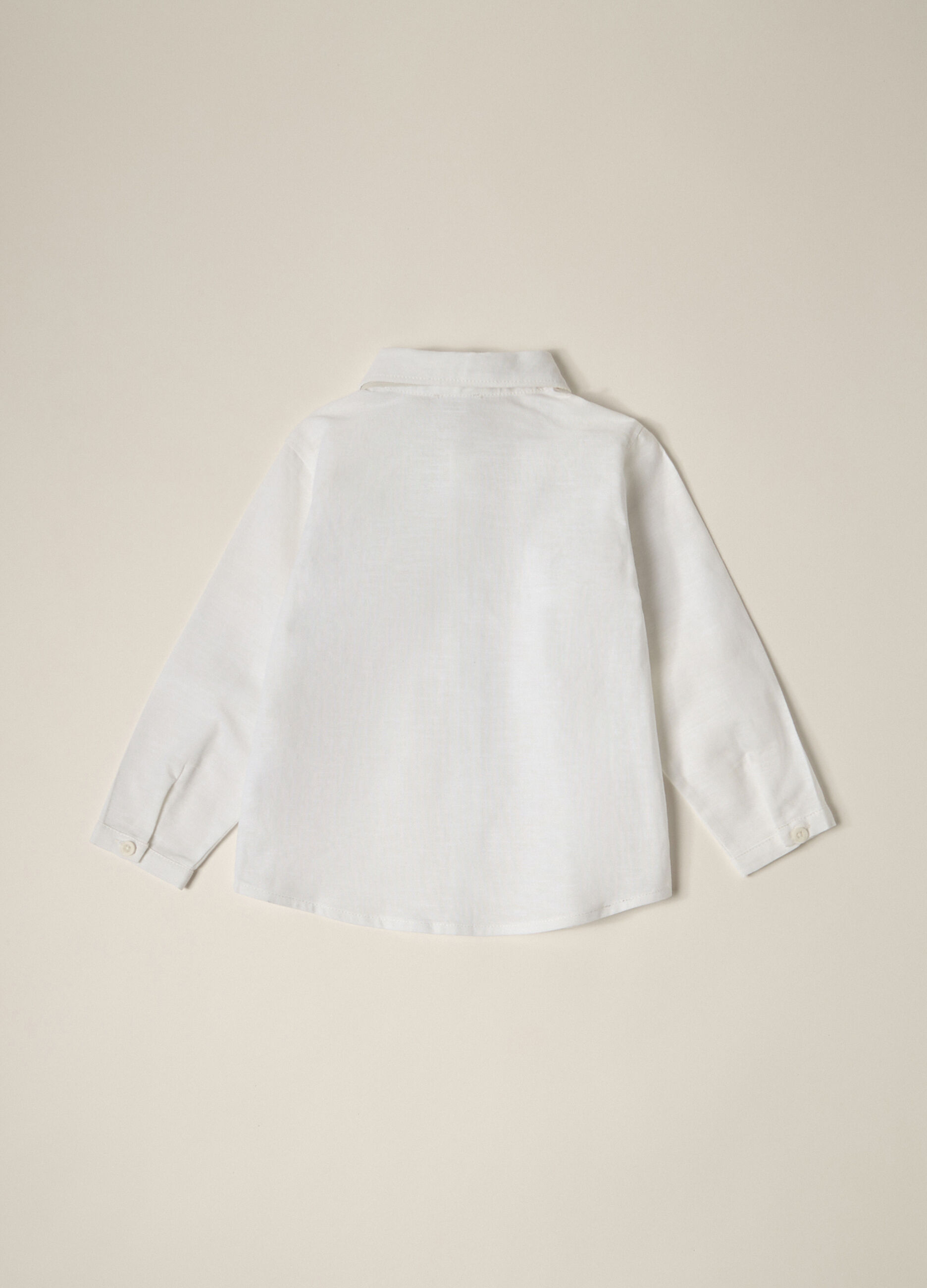 Camicia misto lino IANA neonato_2
